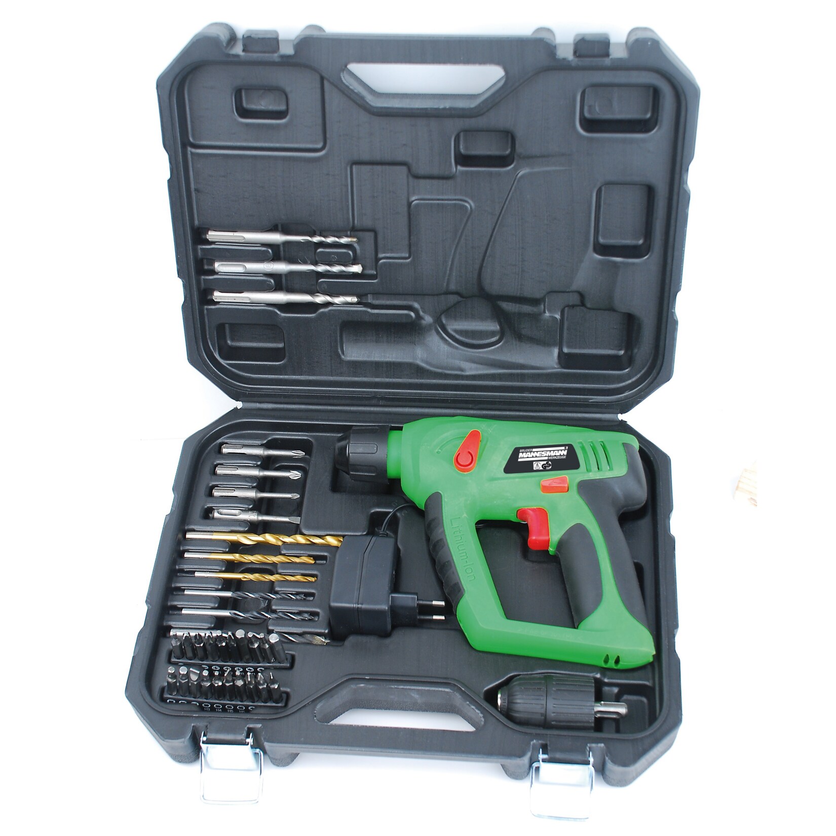 Br&uuml;der Mannesmann M17755 14,4 V Akku-Schlagbohrschrauber - Bild 1