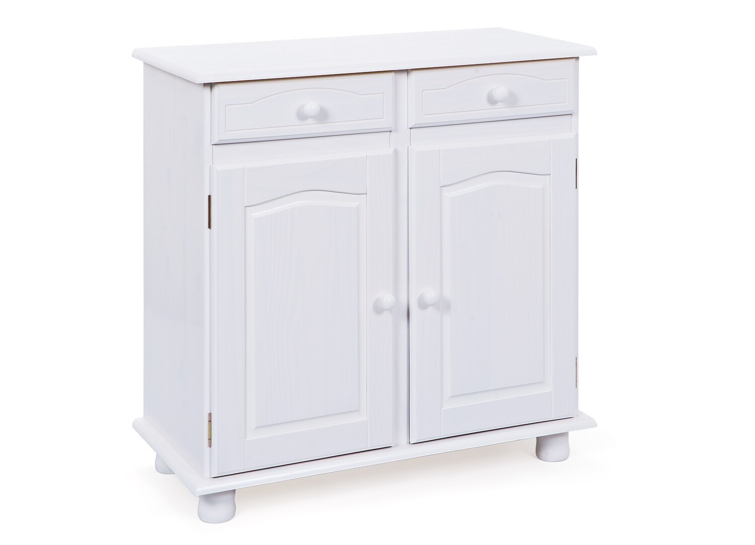 Inter Link Kommode Abaco mit 2 Türen und Schubladen – versch. Farben – Weiss | 04010340298025