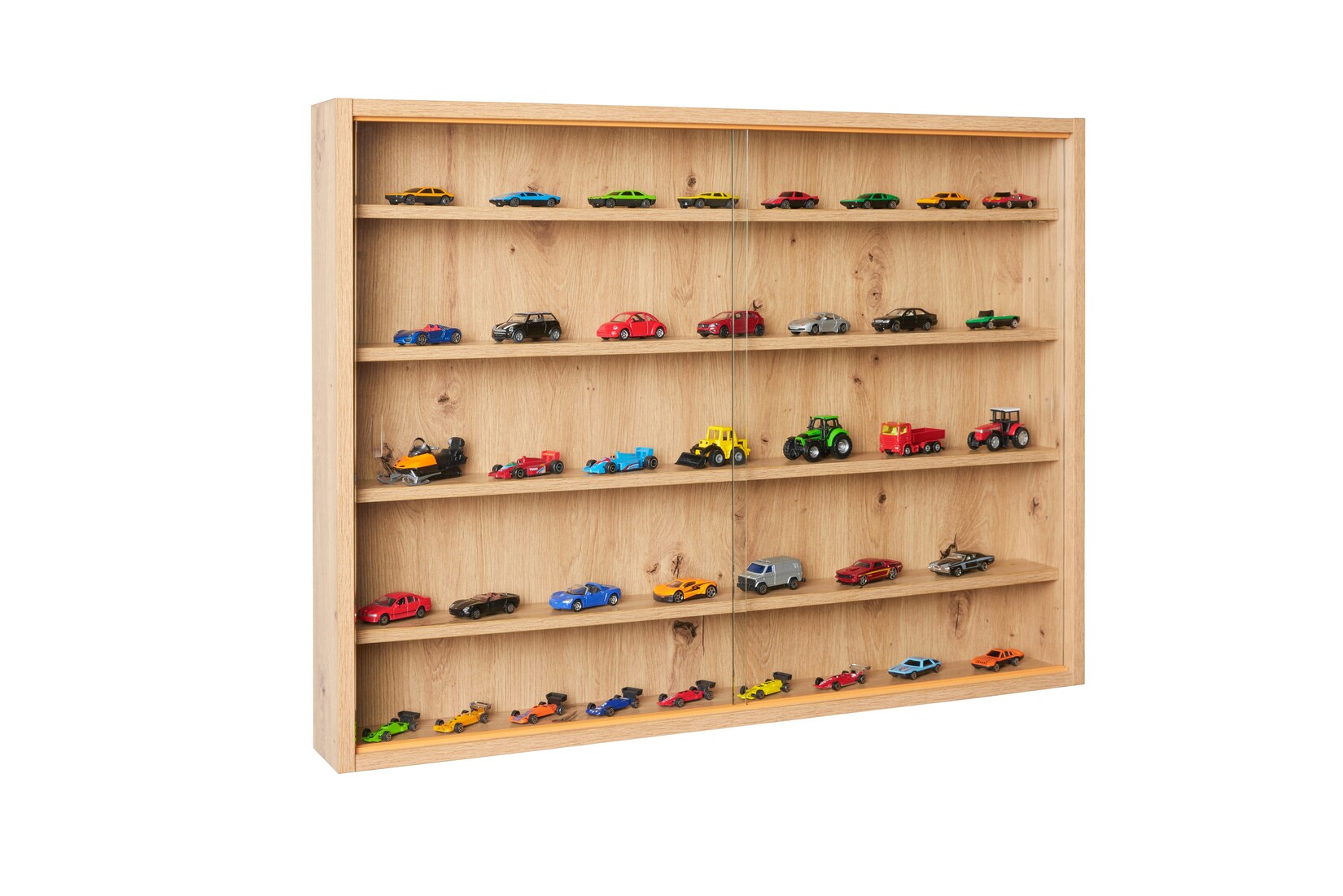 Inter Link Sammlervitrine Gewürzschrank Hängevitrine Wandregal Collecty - Eiche Artisan Nachbildung