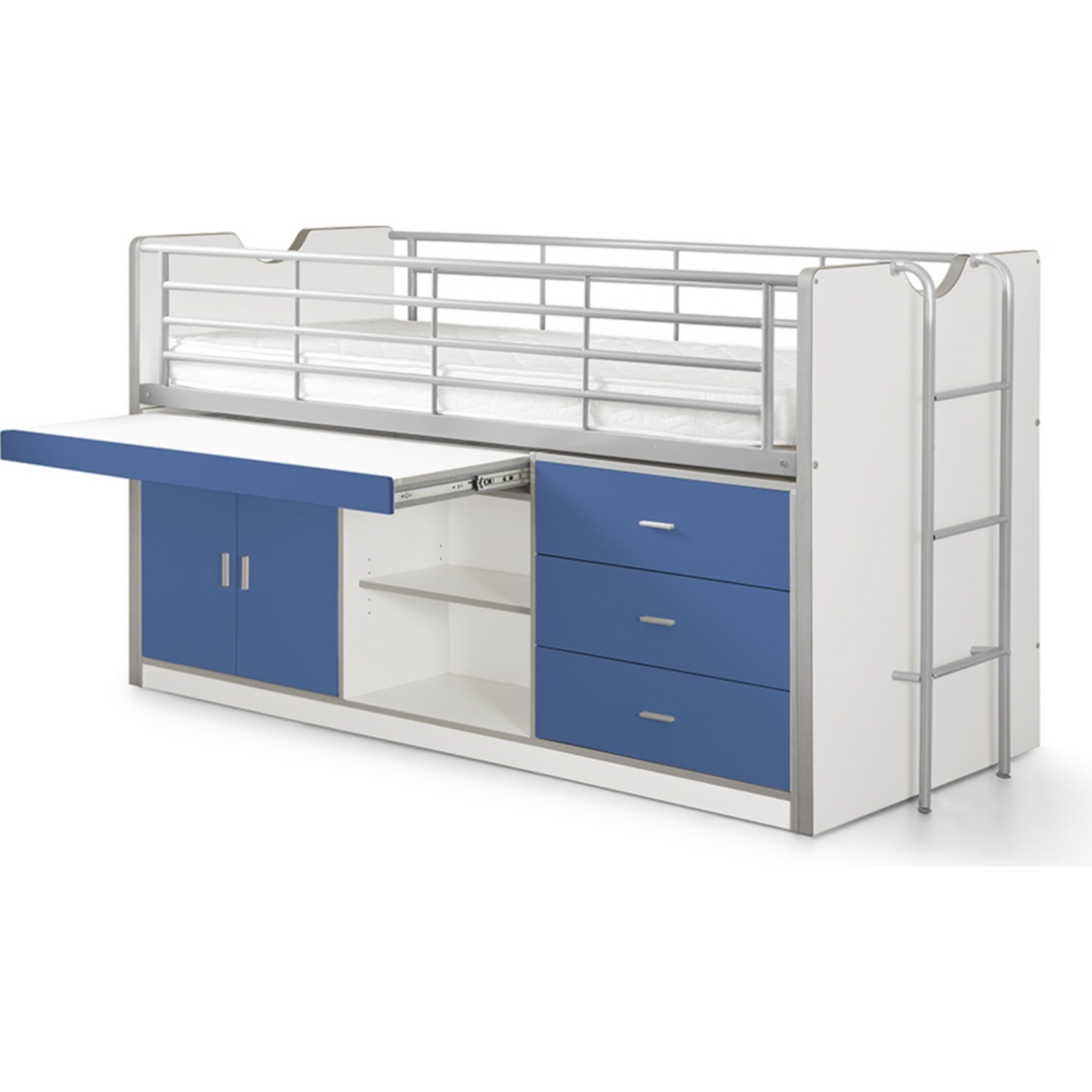 Vipack Hochbett Bonny BONHS95, blau - Bild 1