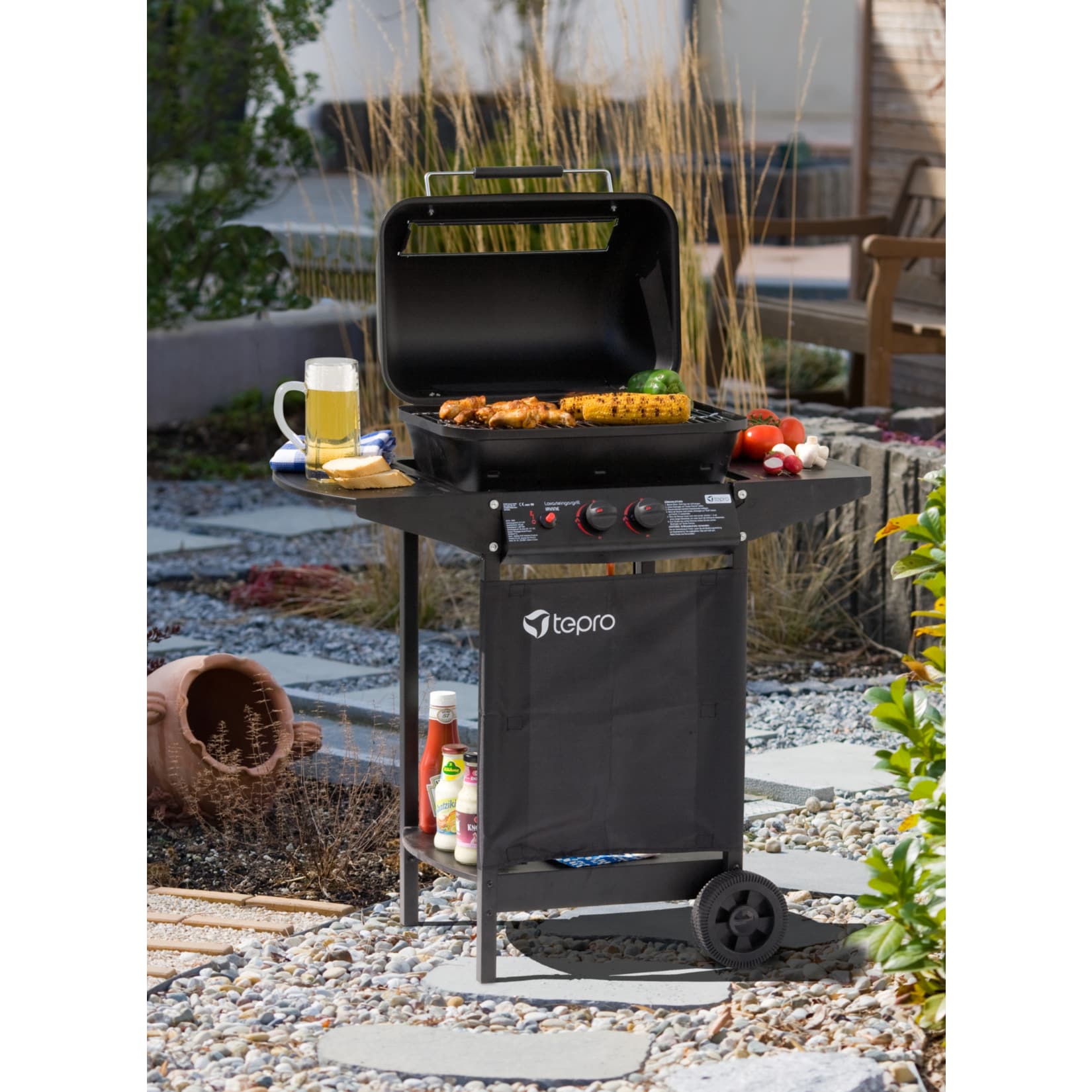 Tepro "Irvine" Lavasteingasgrill - Bild 1