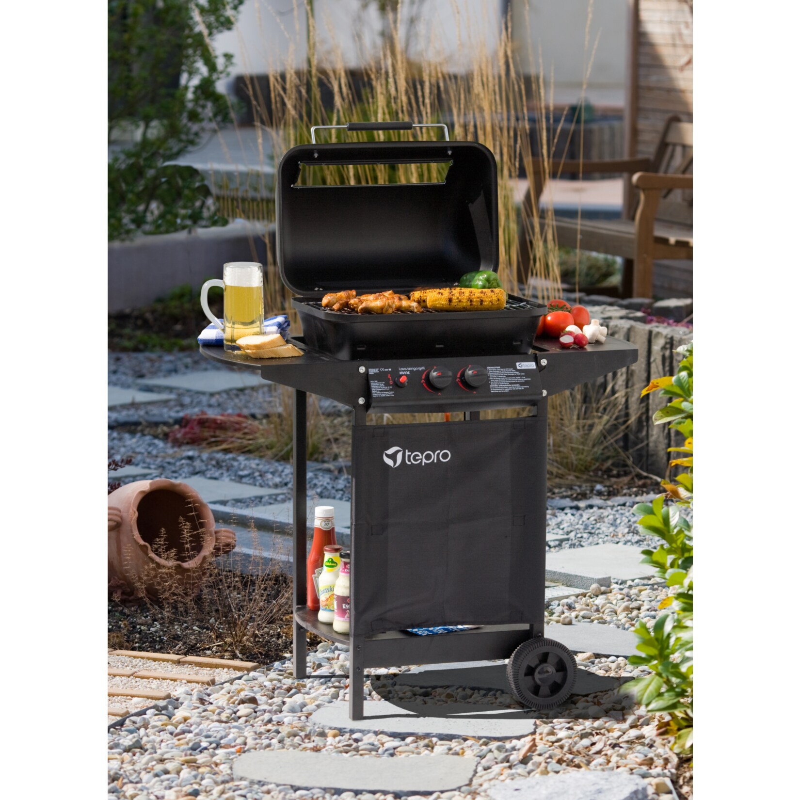 Tepro „Irvine“ Lavasteingasgrill | 04011964050808