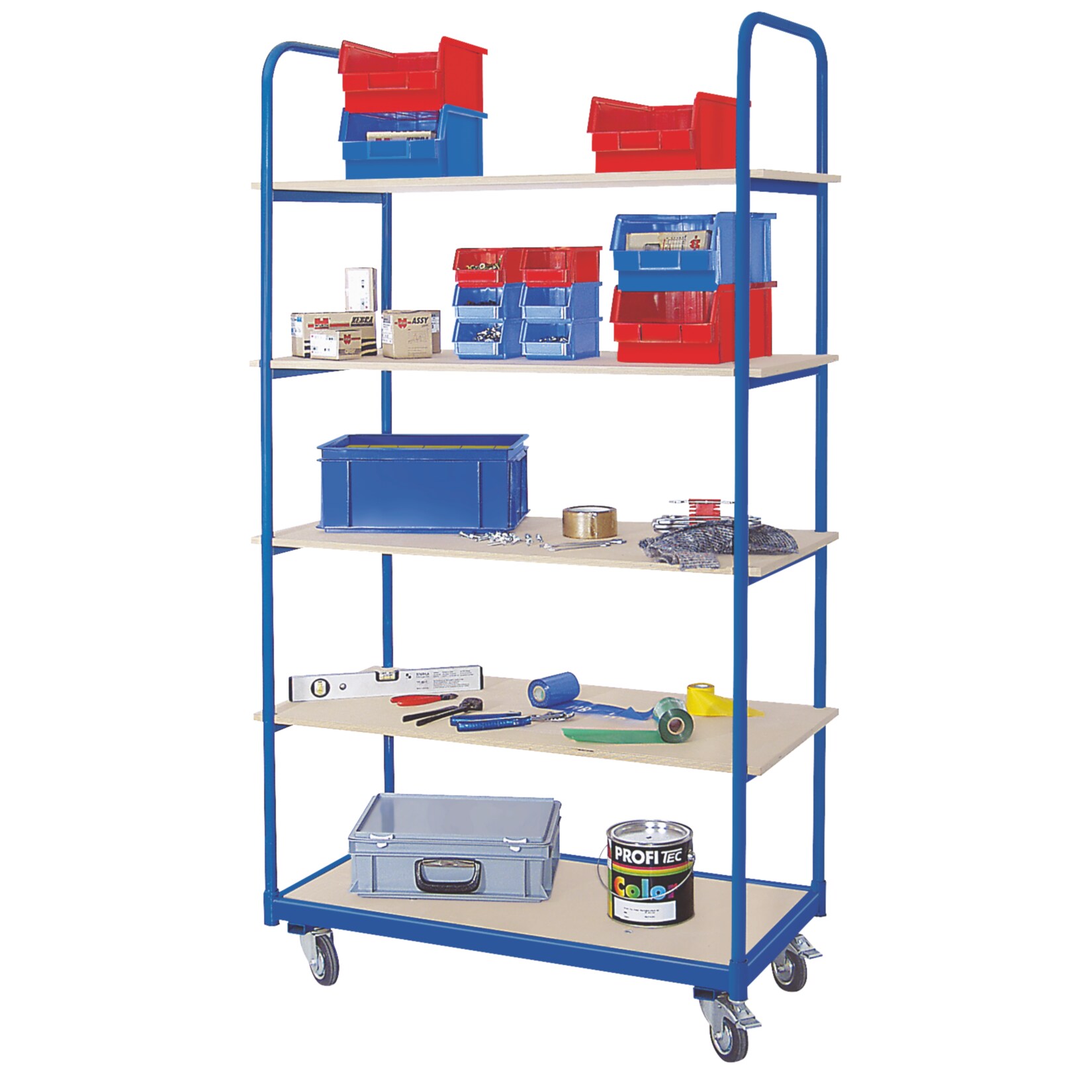 BRB Etagenwagen mit 5 Ebenen - Bild 1