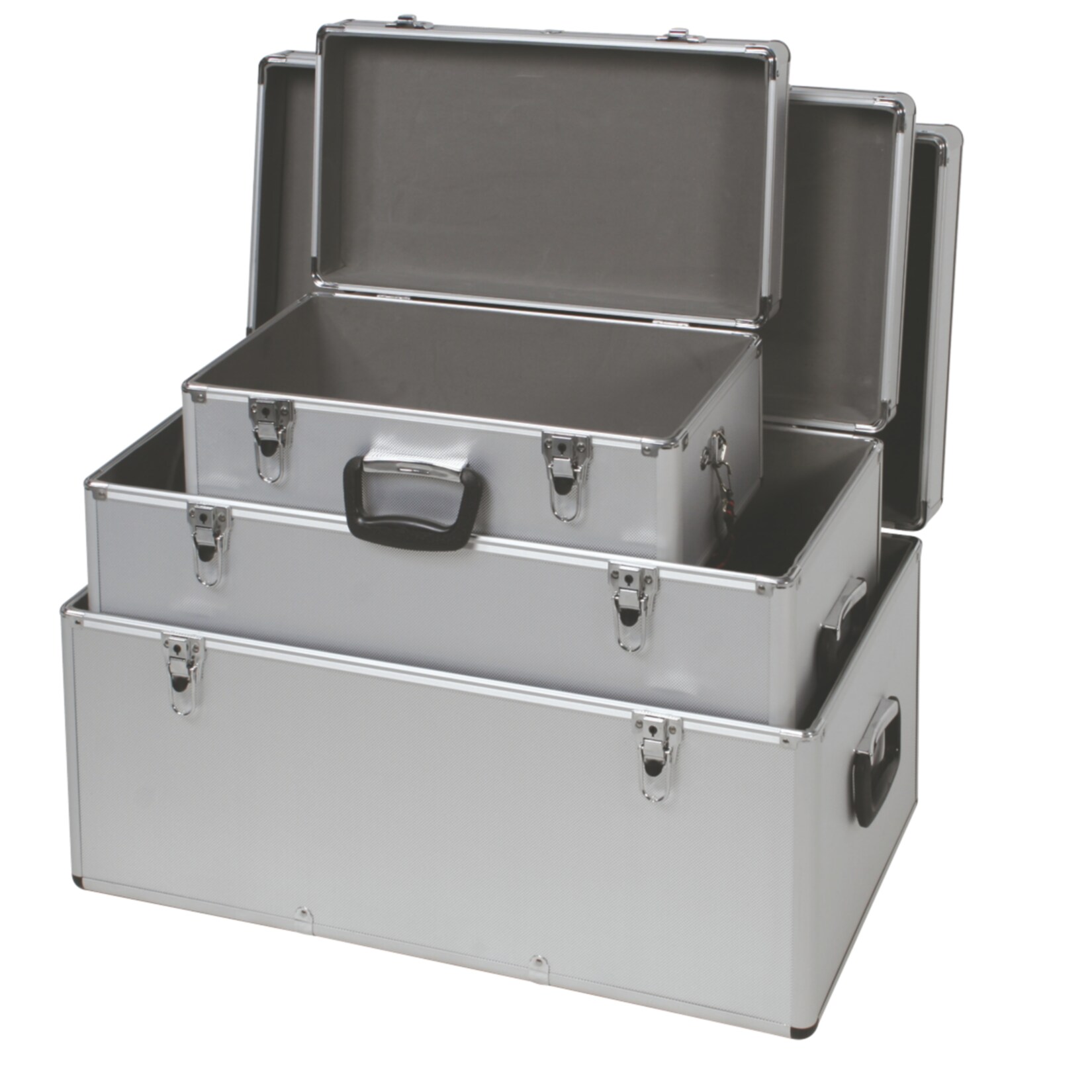 BRB Aluboxen 3er-Set 25/65/100 Liter - Bild 1