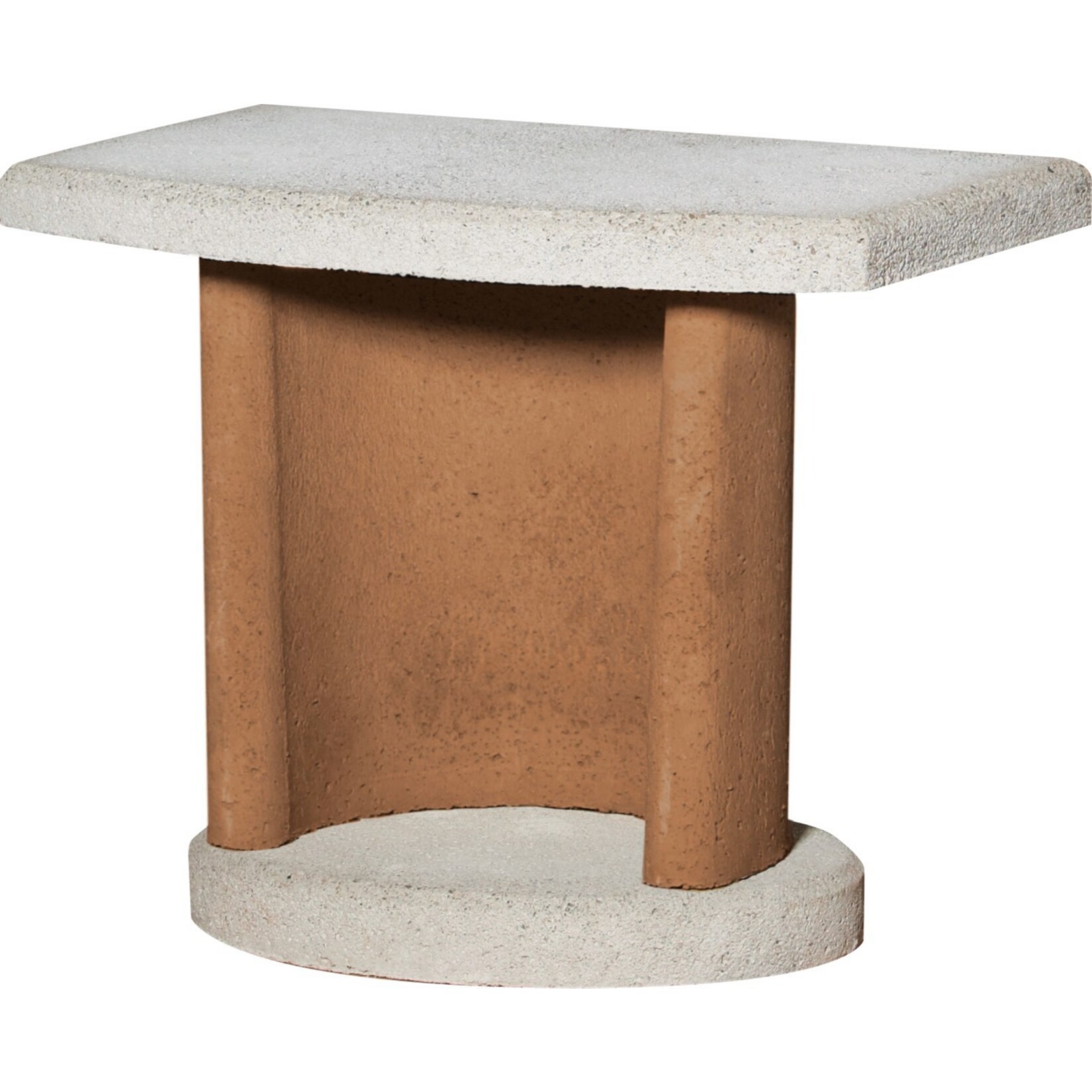 Buschbeck Georgia Beistelltisch, terra-wei&szlig; - Bild 1