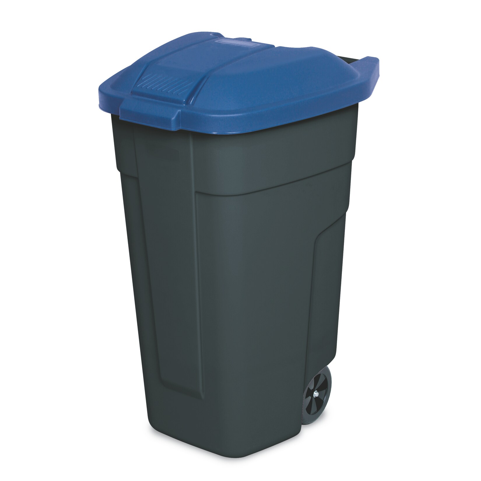 BRB Mülltonne 100 Liter VE: 2 Stück, anthrazit/blau | 02100000238118