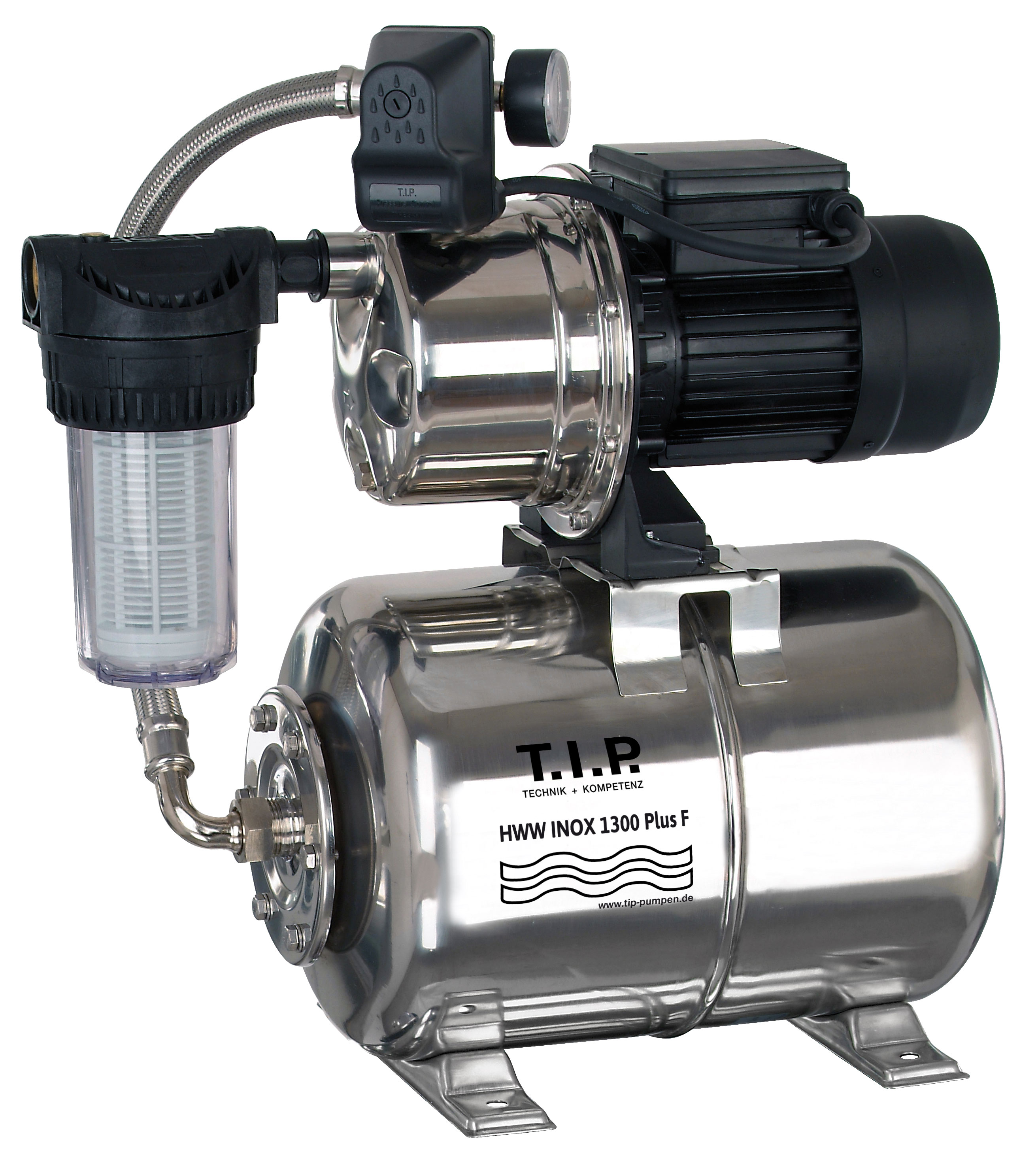 T.I.P. HWW INOX 1300 Plus F Hauswasserwerk - Bild 1