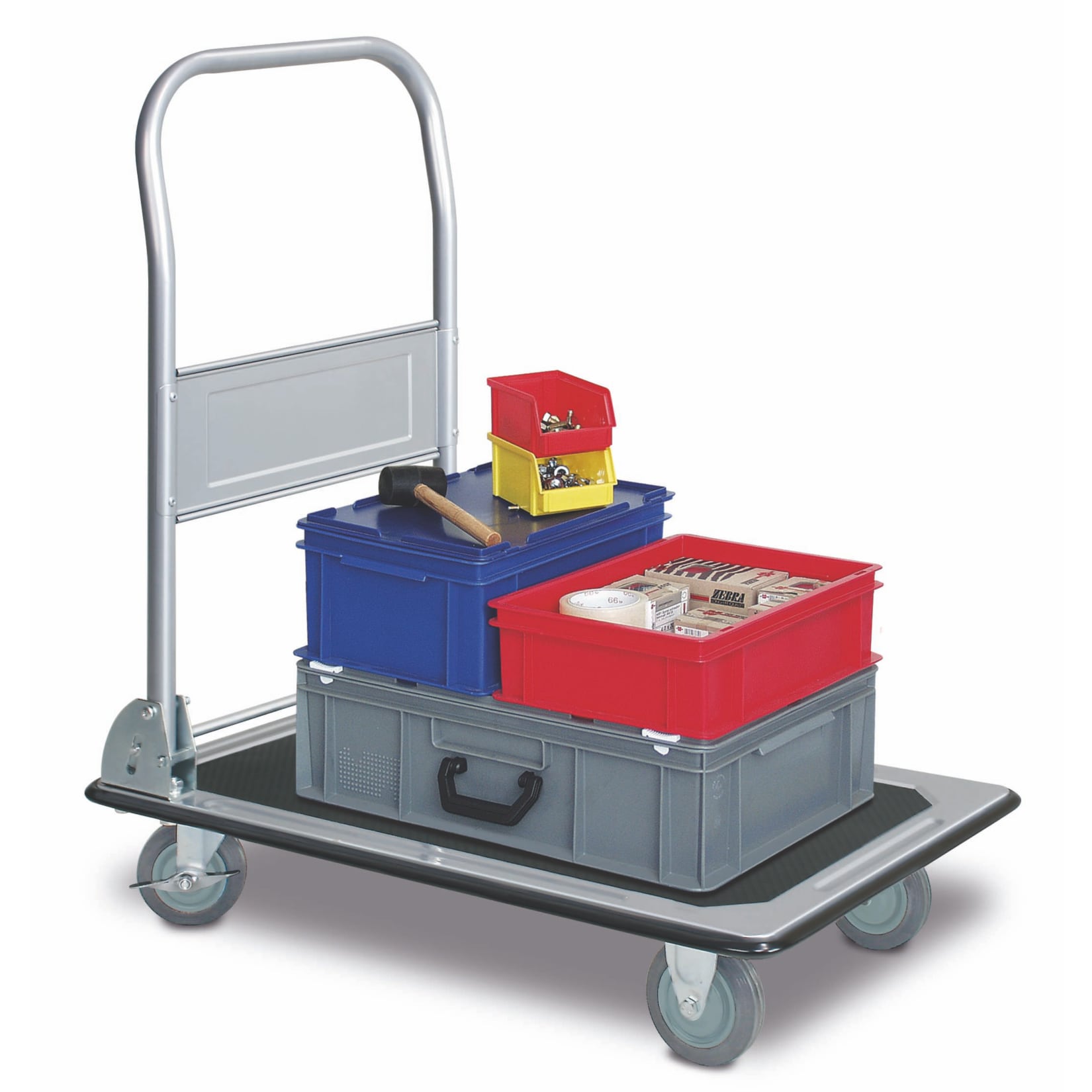 BRB Klappwagen 735x475 mit grauen R&auml;dern - Bild 1