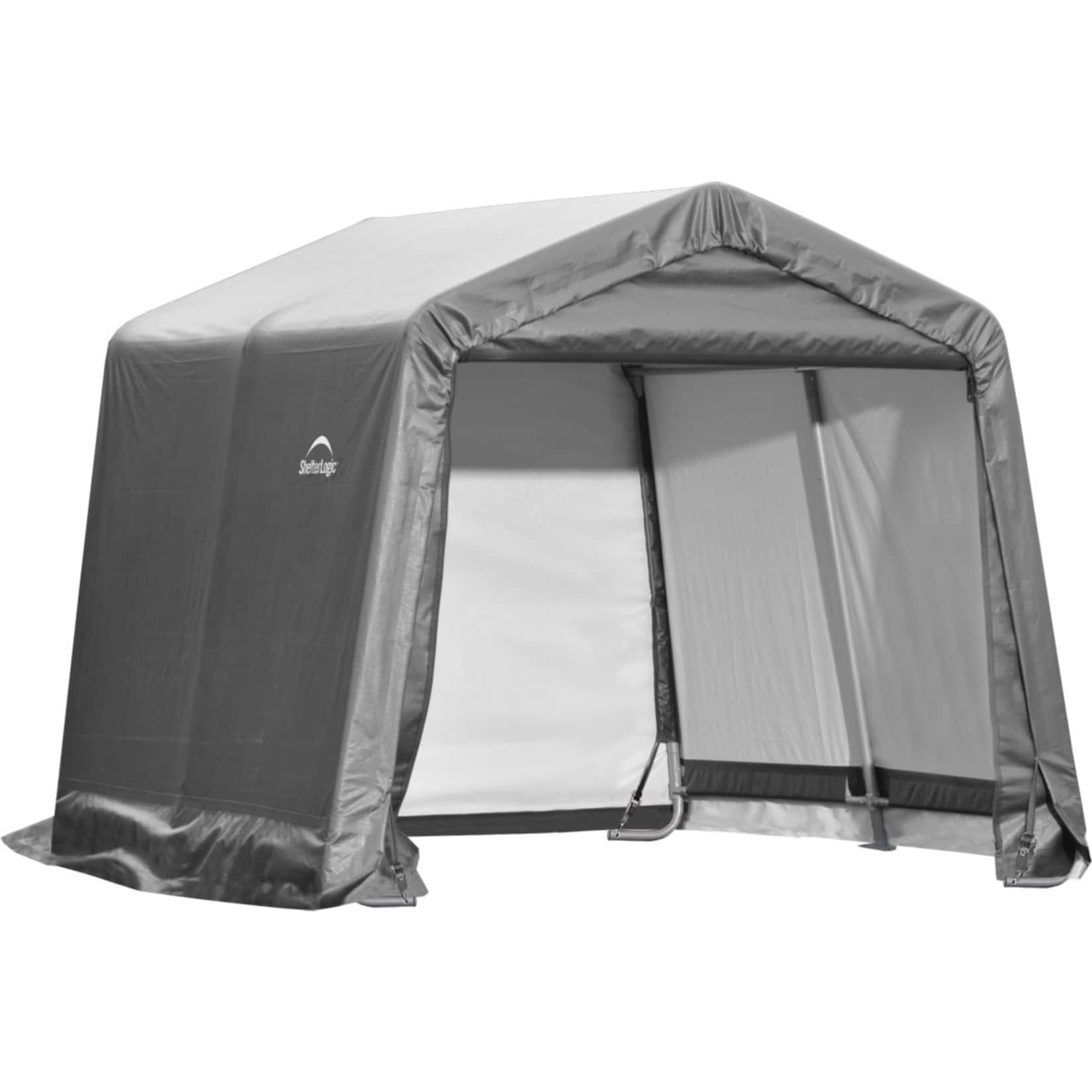 ShelterLogic Garage 300x300cm grau, 9m&sup2; - Bild 1