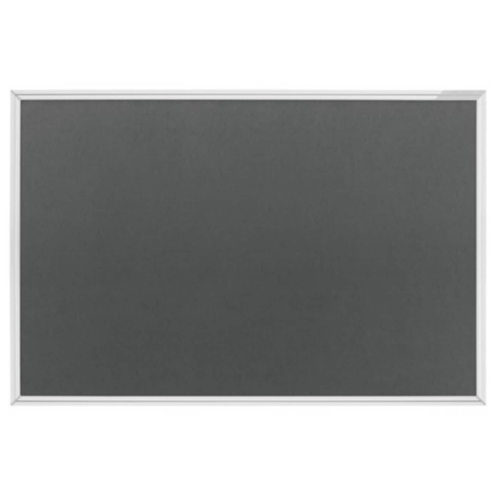 magnetoplan Textilboards Typ SP 600 x 450 mm - grau - Bild 1