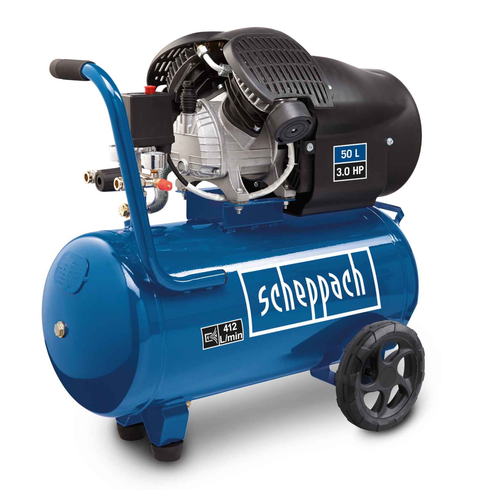 Scheppach HC 53 dc Doppelzylinder-Kompressor | 04046664020110