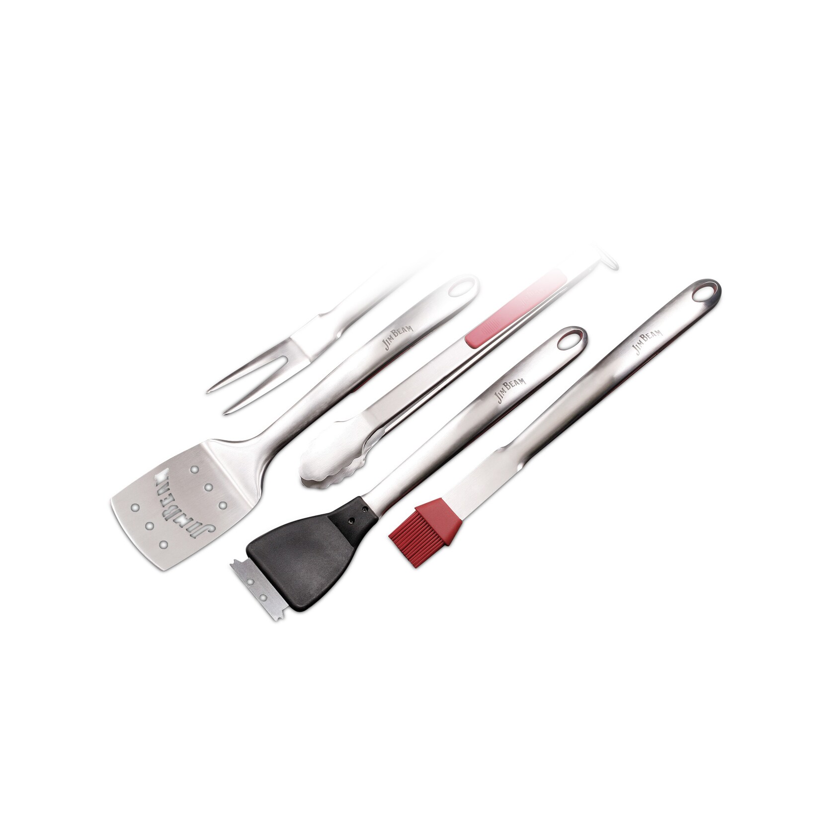 Jim Beam&reg; 5tlg. Grillset &bdquo;Edelstahl&ldquo; - Bild 1