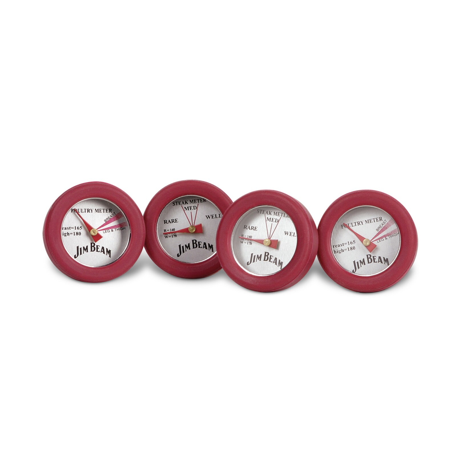 4x Jim Beam&reg; BBQ-Minithermometer - Bild 1