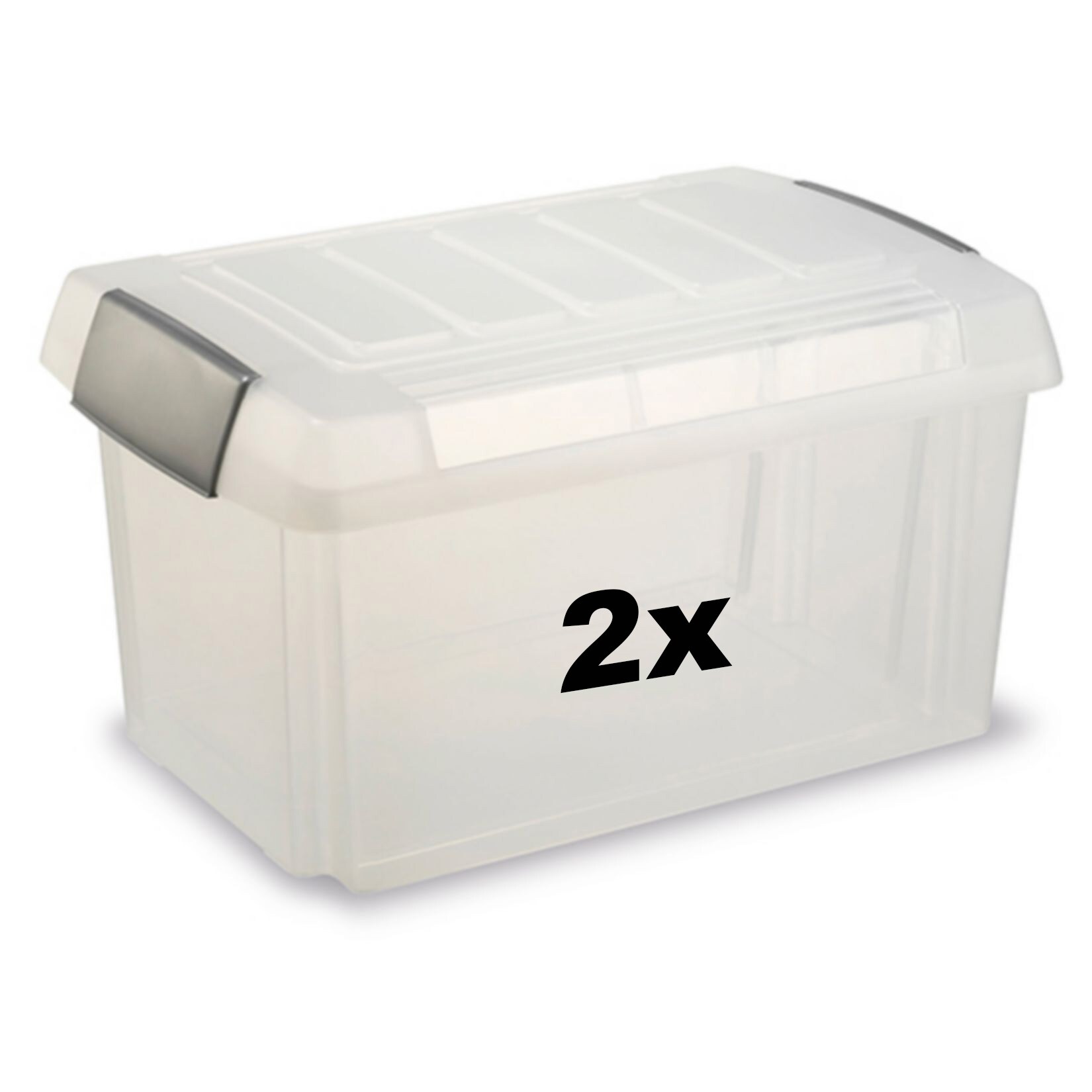 BRB Ordnerboxen 60 liter 2 St&uuml;ck - Bild 1