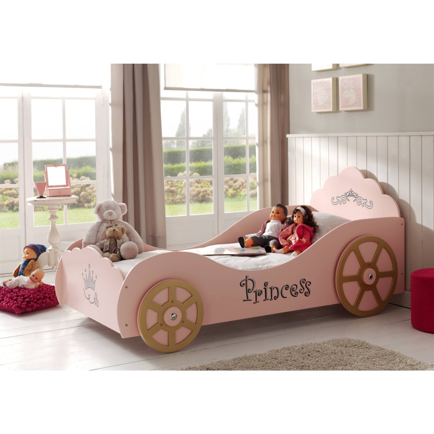 Vipack Kutschenbett Prinzess Pinky | 05420070207843