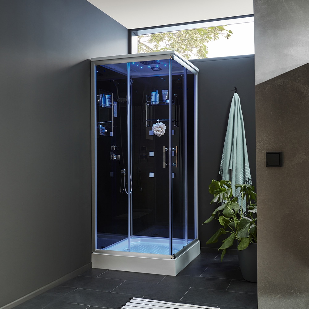 HOME DELUXE Duschkabine WAVE S, 90 x 80 cm - Bild 1