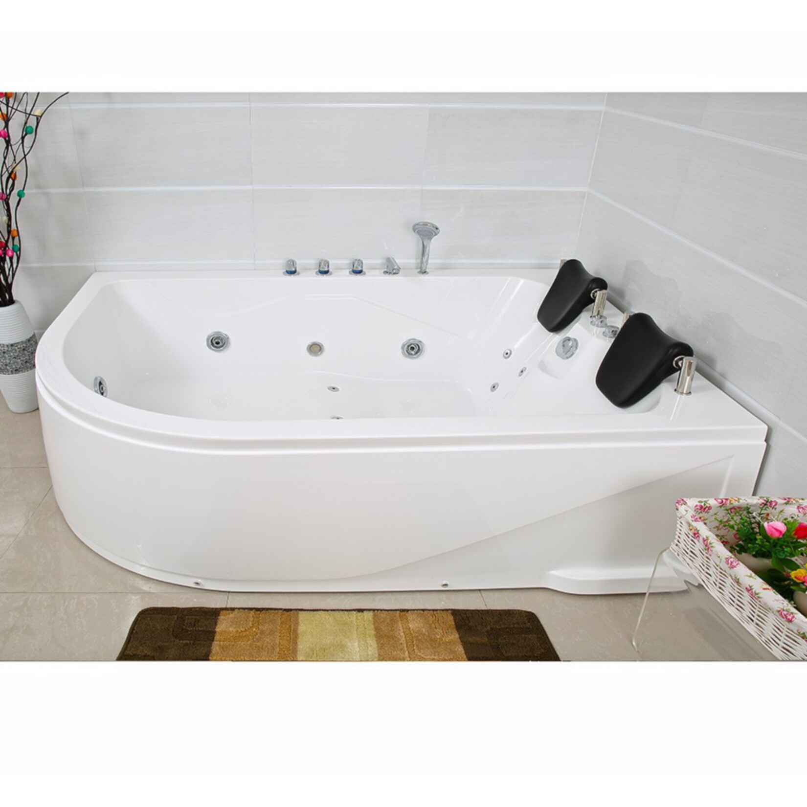 Home Deluxe Whirlpool Blue Ocean XL, Anschlag links | 04058166007100