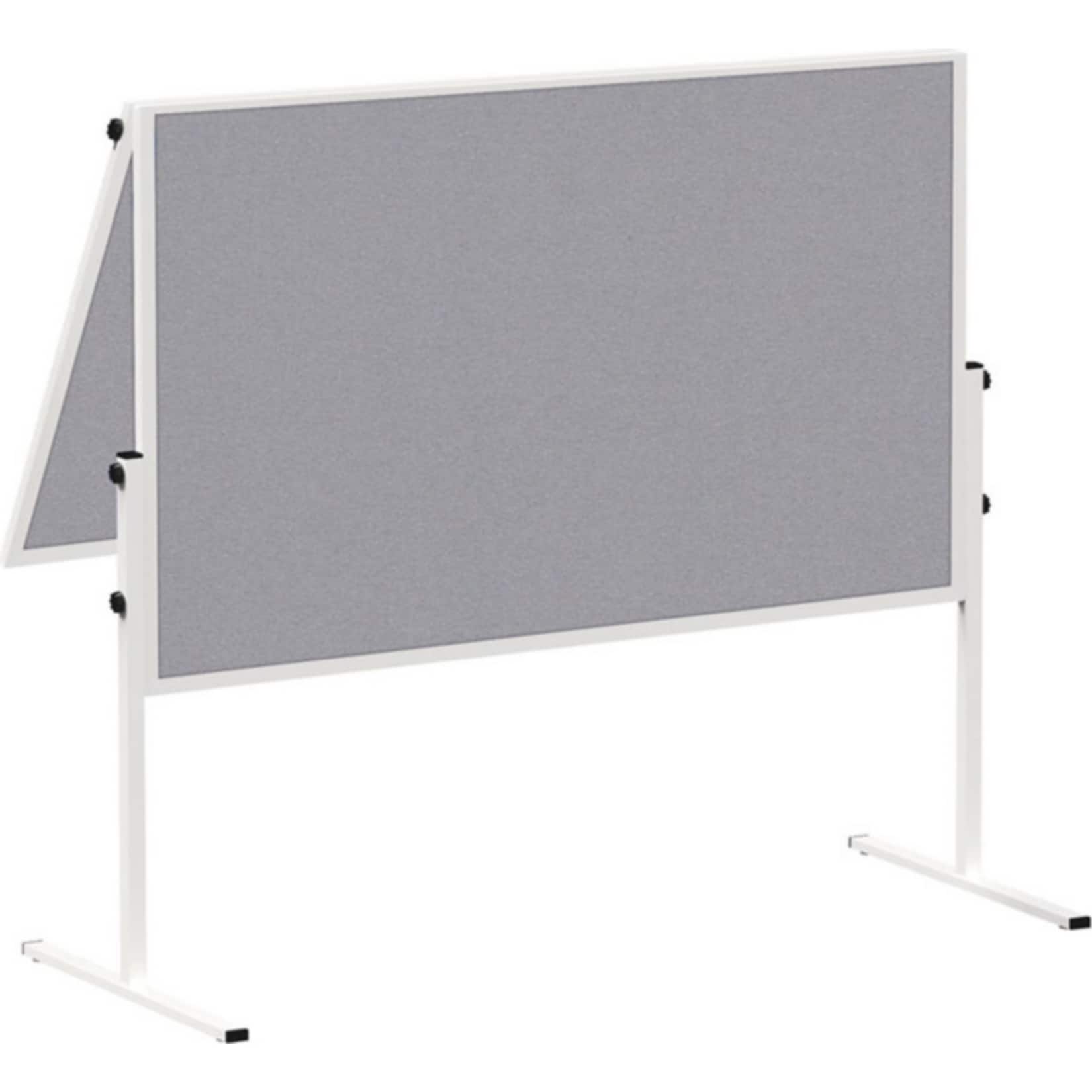 MAUL Moderationstafel MAULsolid, klappbar - Filz grau - Bild 1