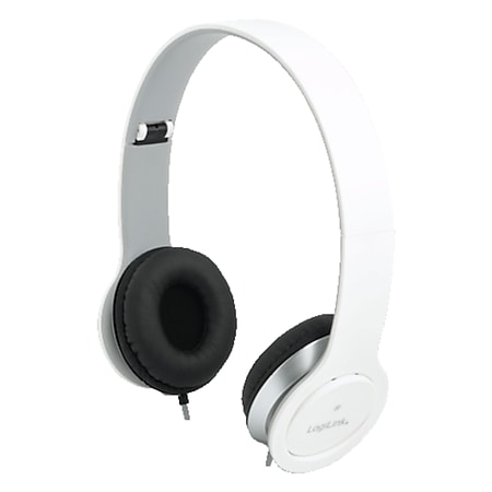 LogiLink HS0029 Stereo High Quality Headset - weiß - Bild 1