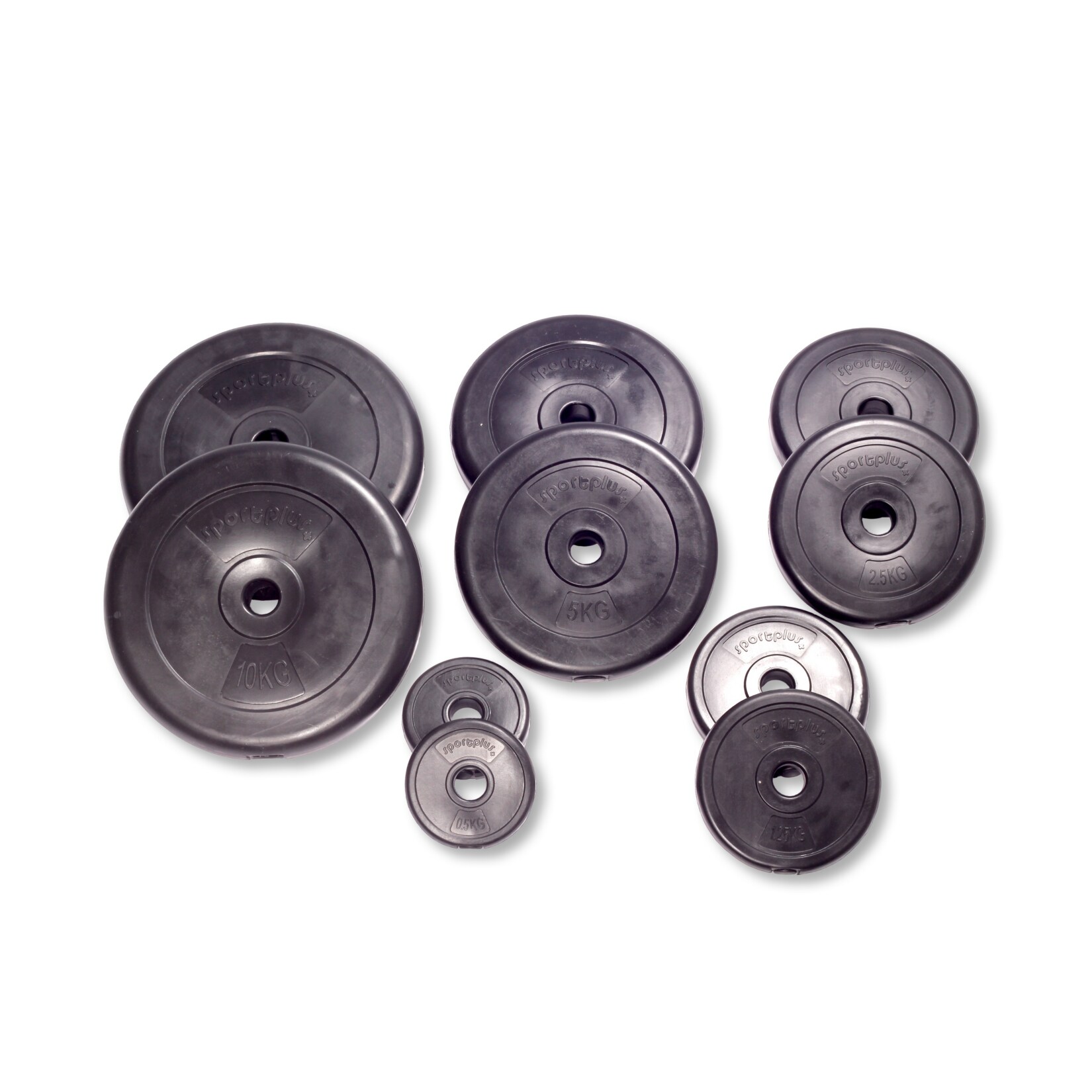 SPORTPLUS SP-WS-038-V 38,5 kg Hantelscheiben-Set - Bild 1