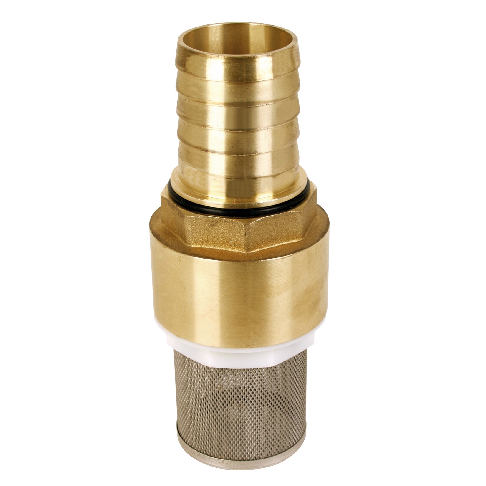 T.I.P. Fußventil komplett, Messing, 1" (26 mm)