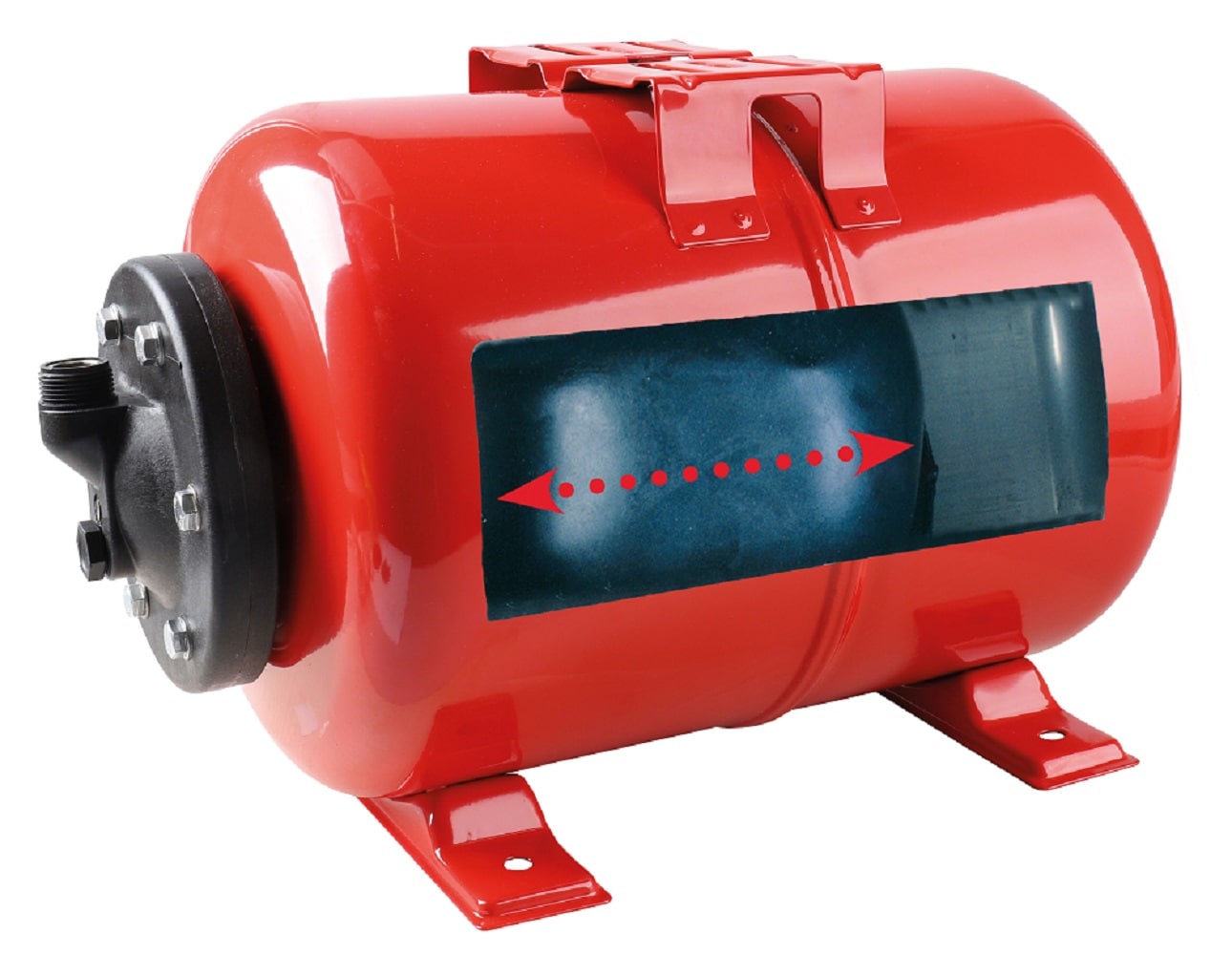 Ersatzteil f&uuml;r HWW Druckkessel Stahl PVC-Flansch - Bild 1