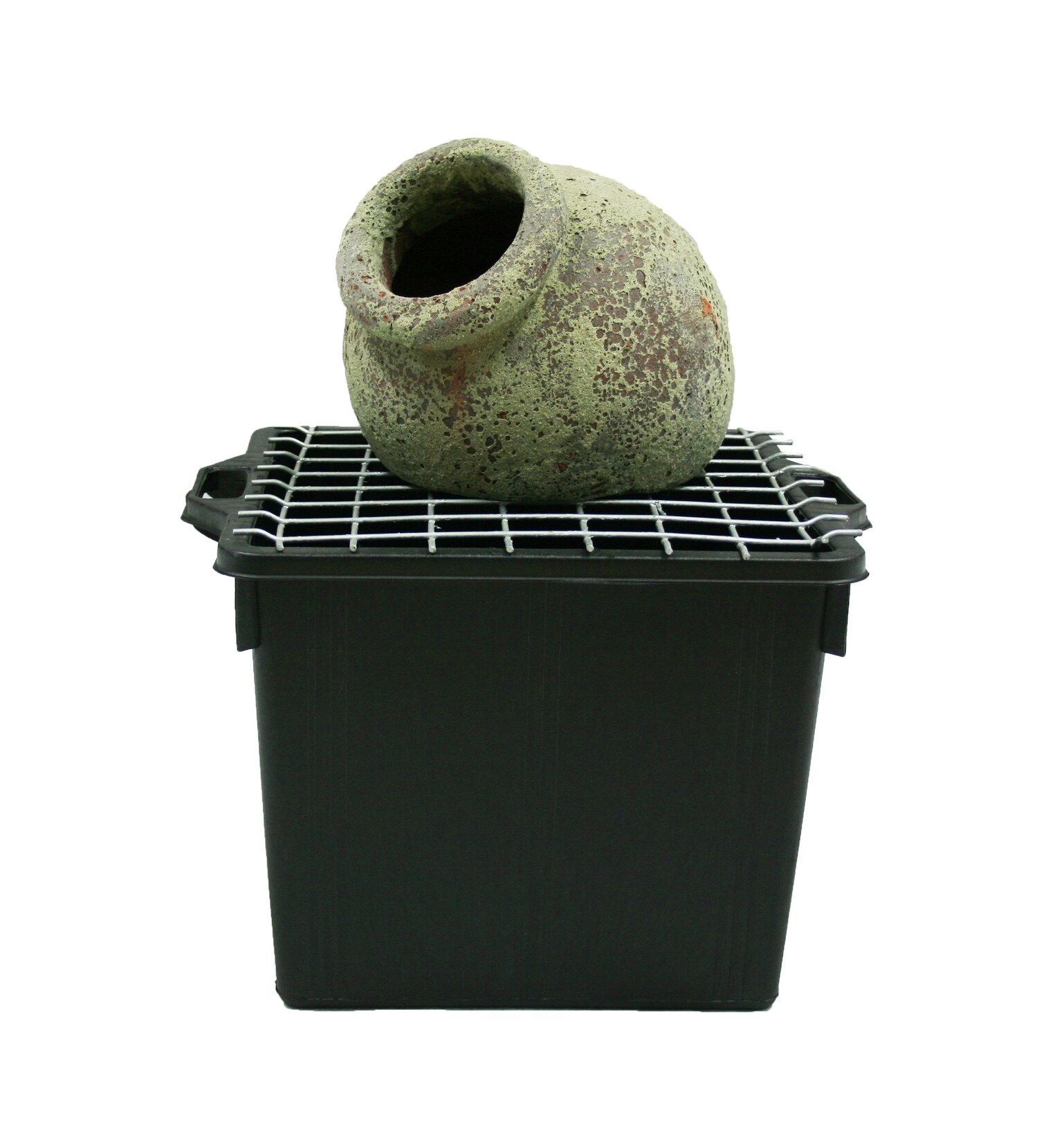 ORANGE - Terracotta Amphore im Antik-Look - 40l