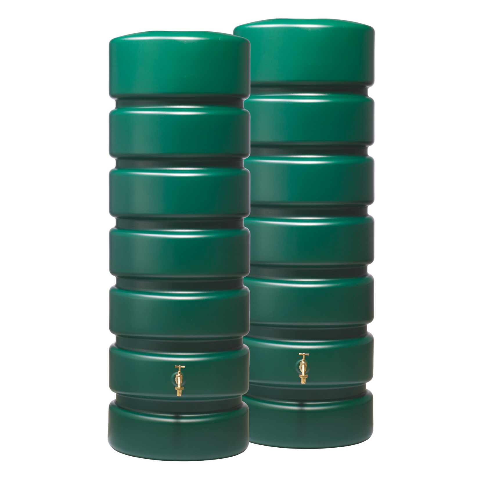 Garantia CLASSICO Regentonnen-Set 1300 L, dunkelgrün