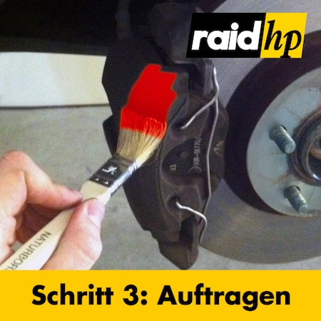 raid hp Bremssattel Lack (6-teilig) ROT glänzend-RDI-350001