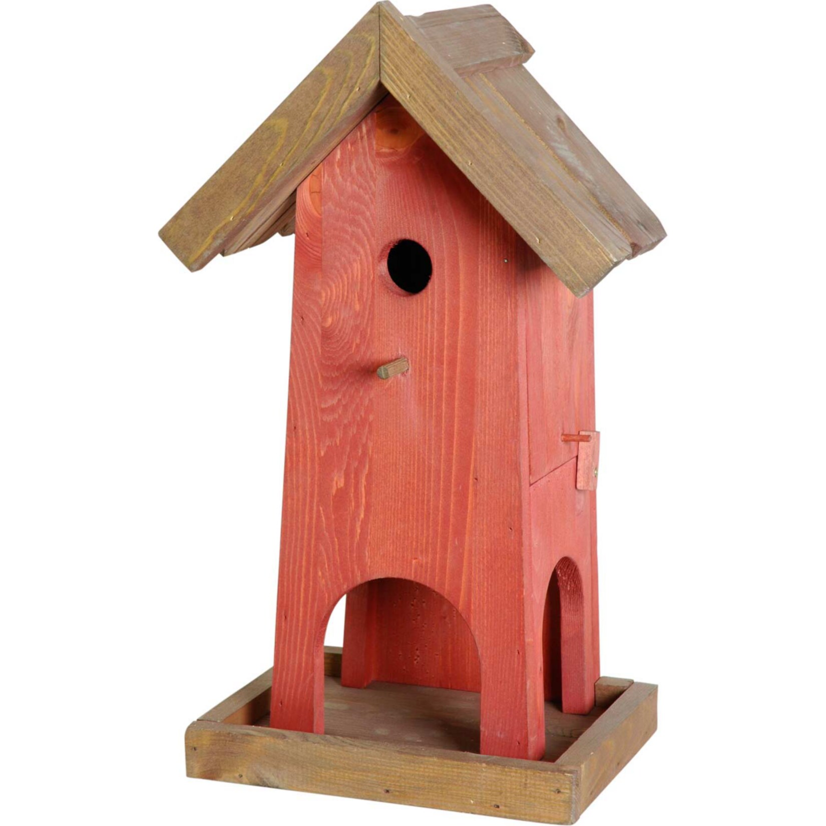 dobar Futterhaus-Nistkasten-Kombination-Rot-Braun - Bild 1