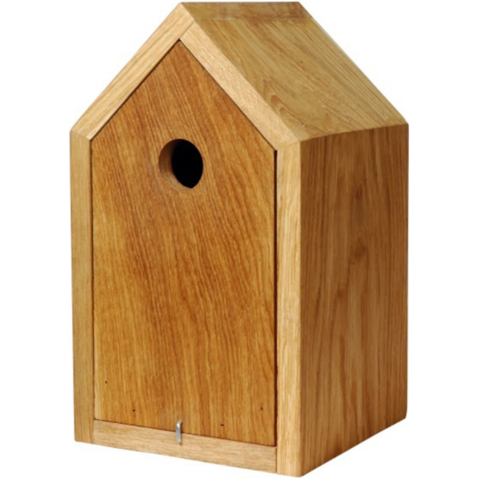 Dobar 46760e Design-Nistkasten aus Eichenholz mit Spitzdach - Bild 1