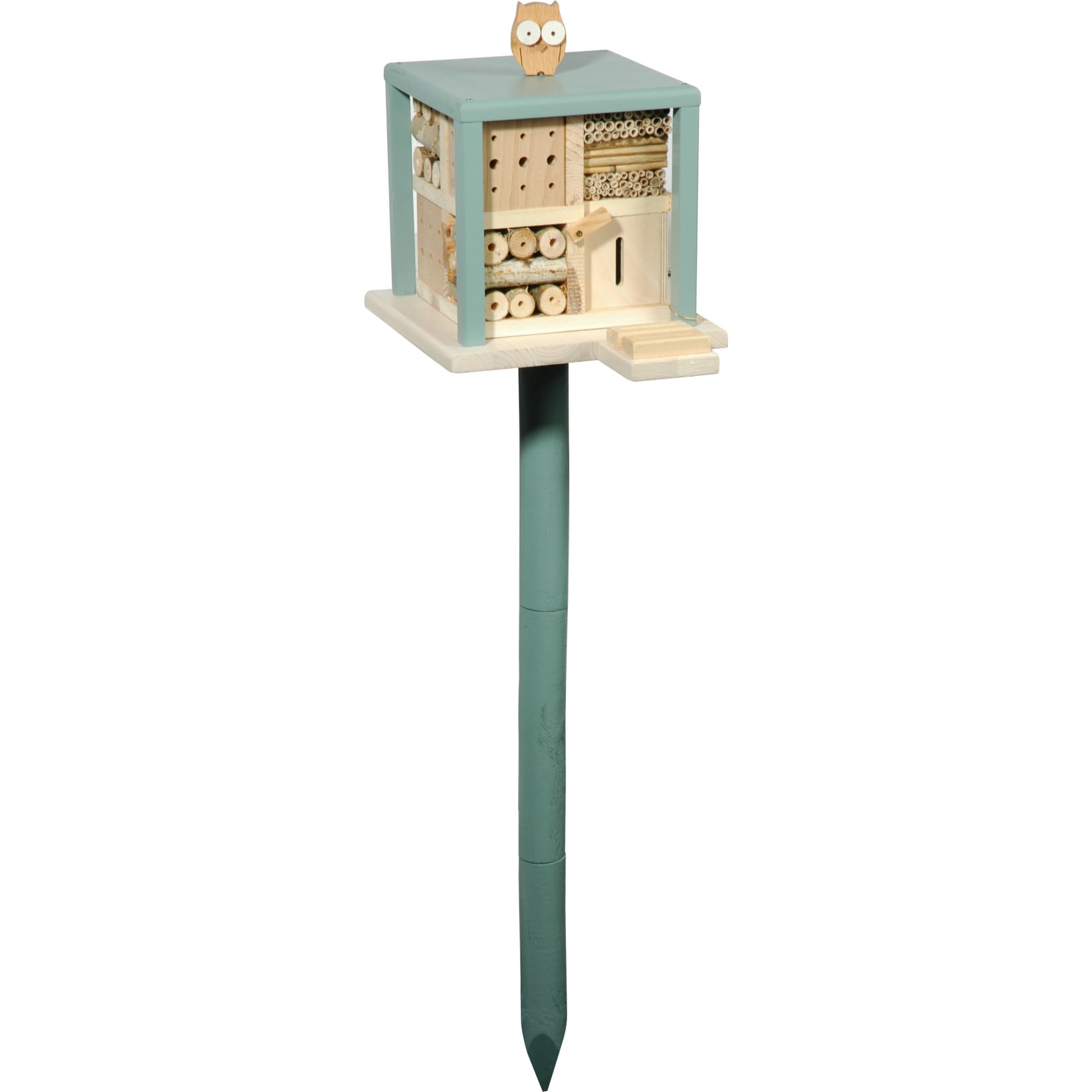 dobar Insektenhotel Kubus, mit St&auml;nder - Bild 1