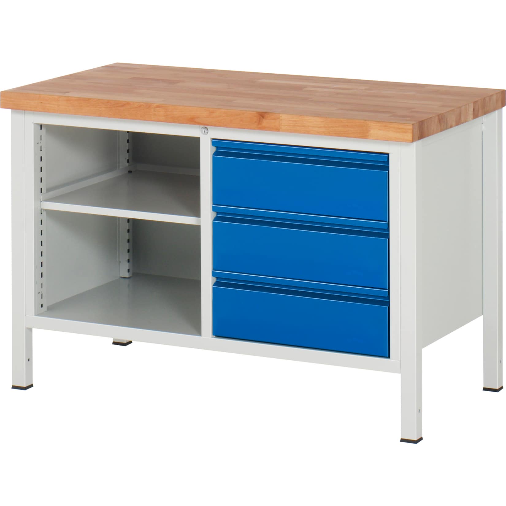 Rau Werkbank Serie Basic 8 Modell 8462, B 125 x H 84 x T 70 cm - Bild 1