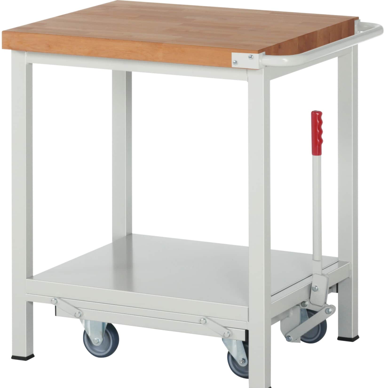 Rau Werkbank mit absenkbarem Fahrgestell Modell 8000-6 - Bild 1