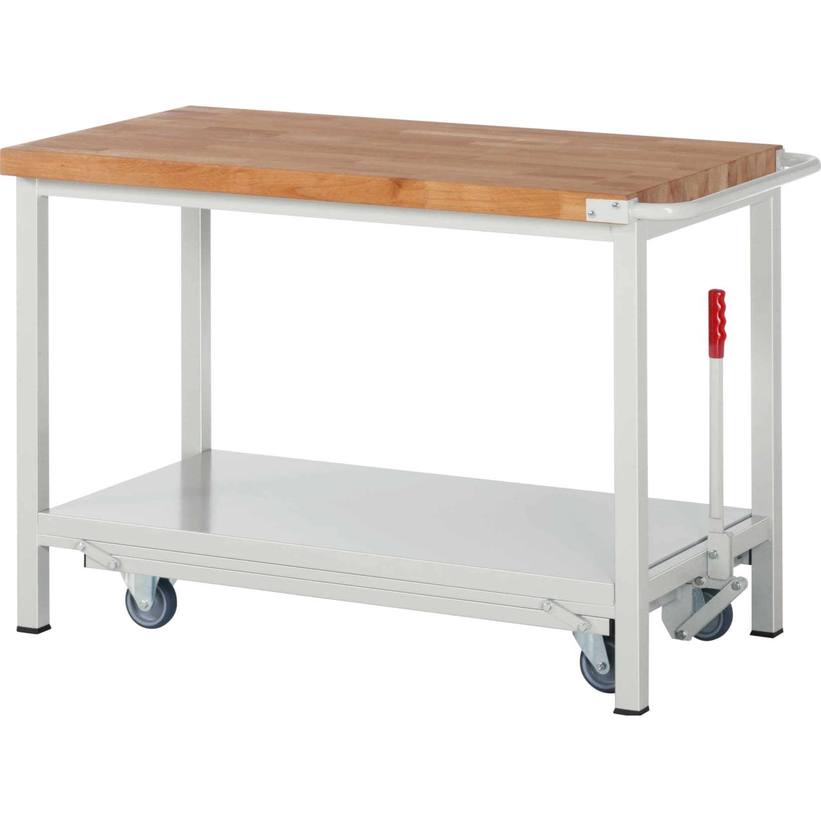 Rau Werkbank mit absenkbarem Fahrgestell Modell 8000-6 - Bild 1