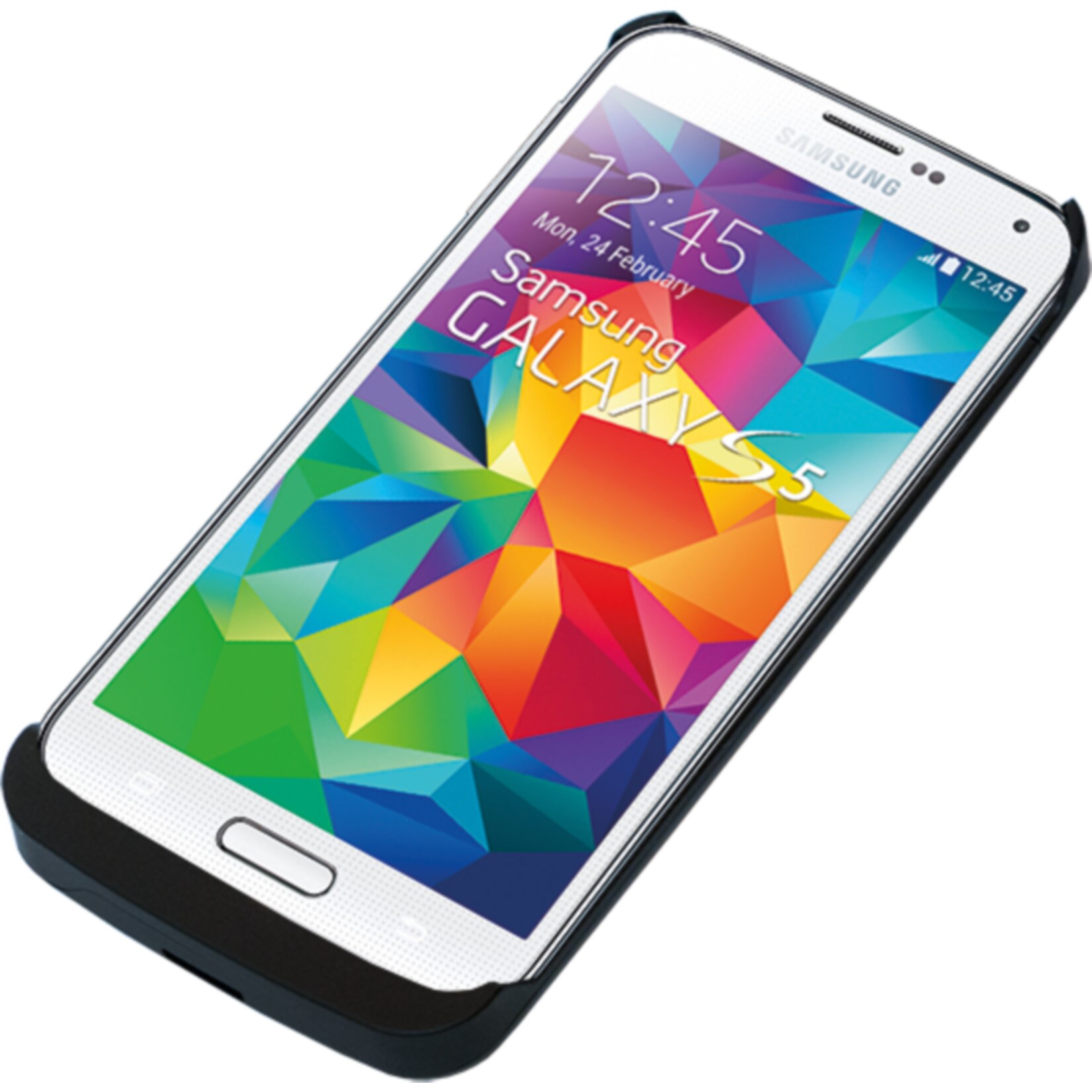 LogiLink PA0077 Schutzh&uuml;lle f&uuml;r Samsung Galaxy S5 mit integriertem 3800 mAh Akku - Bild 1