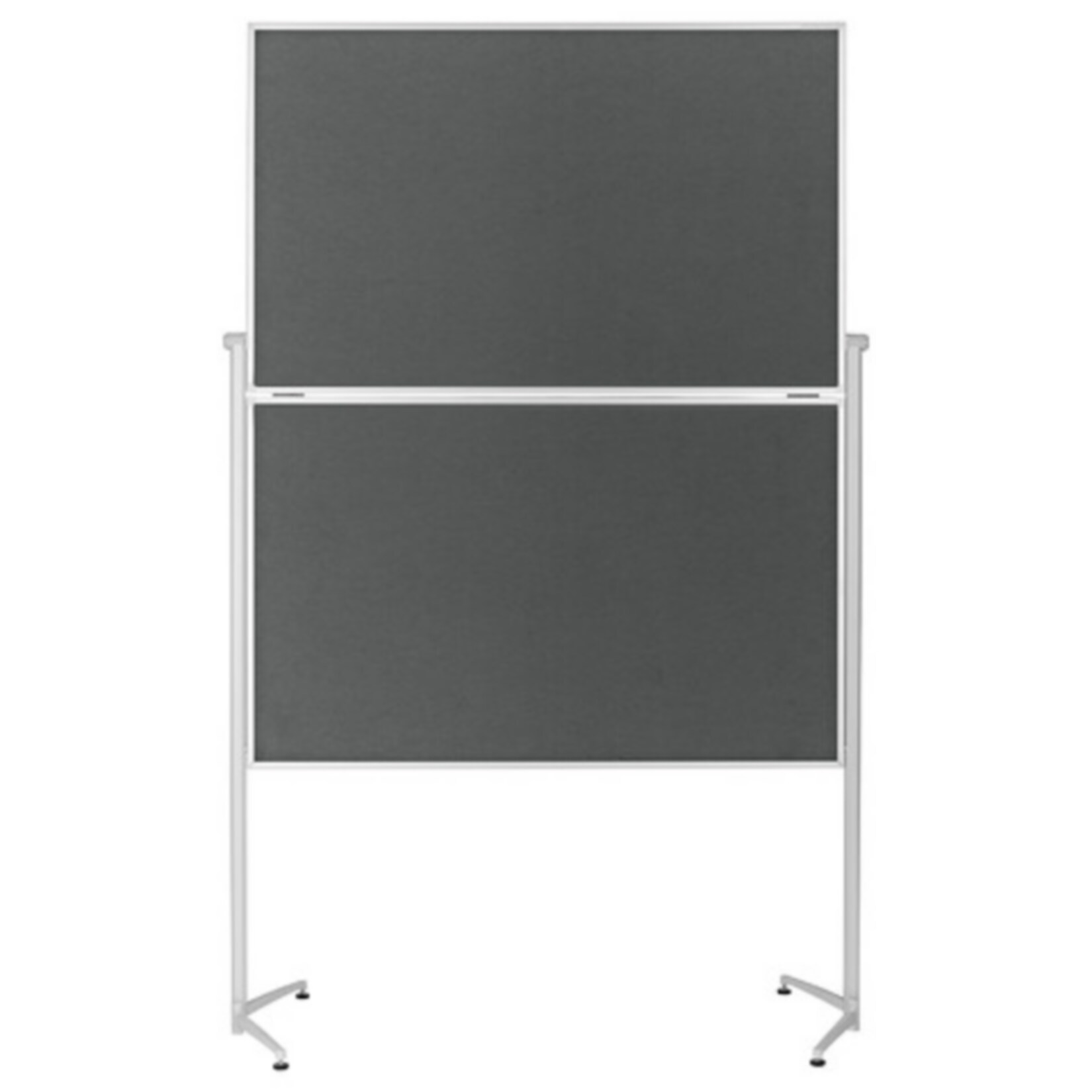 magnetoplan Moderationstafel evolution plus, klappbar – Filz grau | 04013695051451