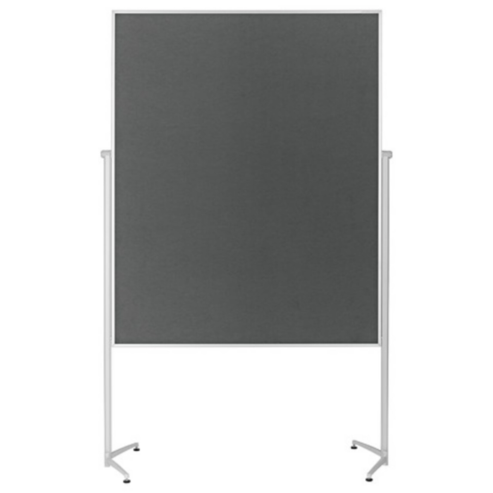 Magnetoplan Moderationstafel 1151101 einteilig Filz grau