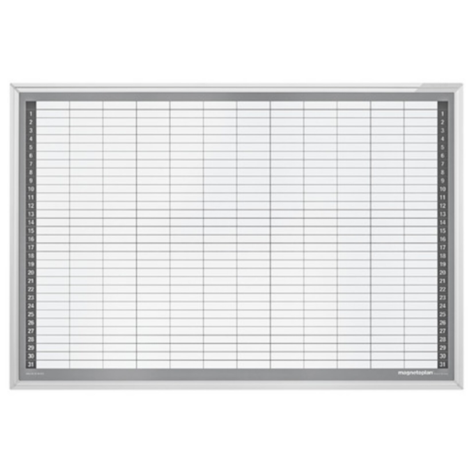 magnetoplan Monatsplaner 900 x 600 mm – Typ CC | 04013695013886