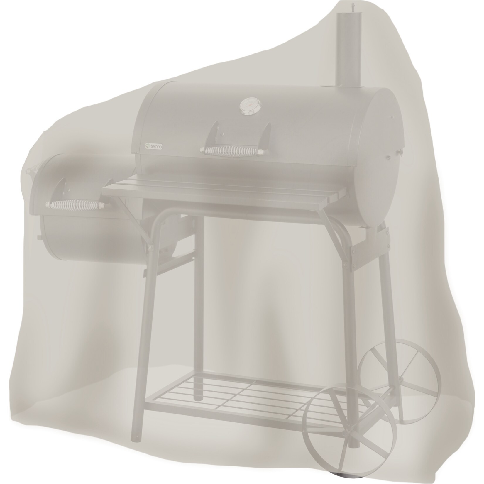 Tepro 8607 Universal Abdeckhaube - f&uuml;r Smoker mittel - Bild 1