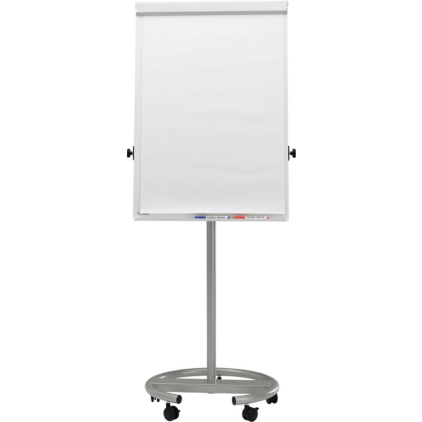 MAUL Flipchart MAULoffice, Rundfu&szlig; - silber - Bild 1