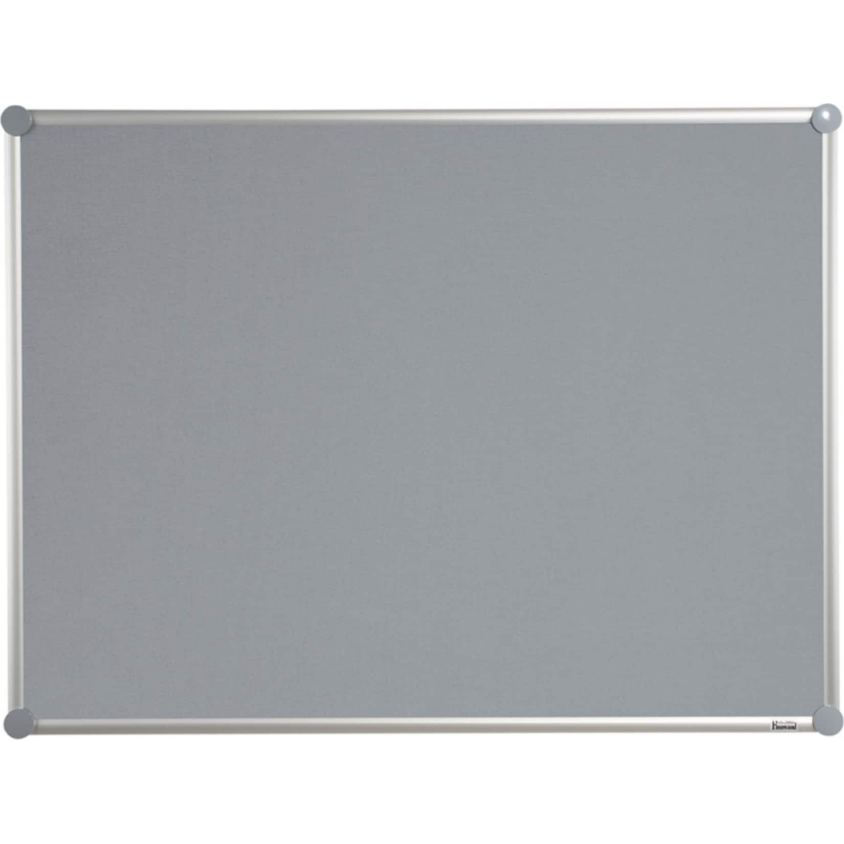 MAUL Pinnboard 2000 MAULpro, Textil - 90 x 180 cm, grau - Bild 1