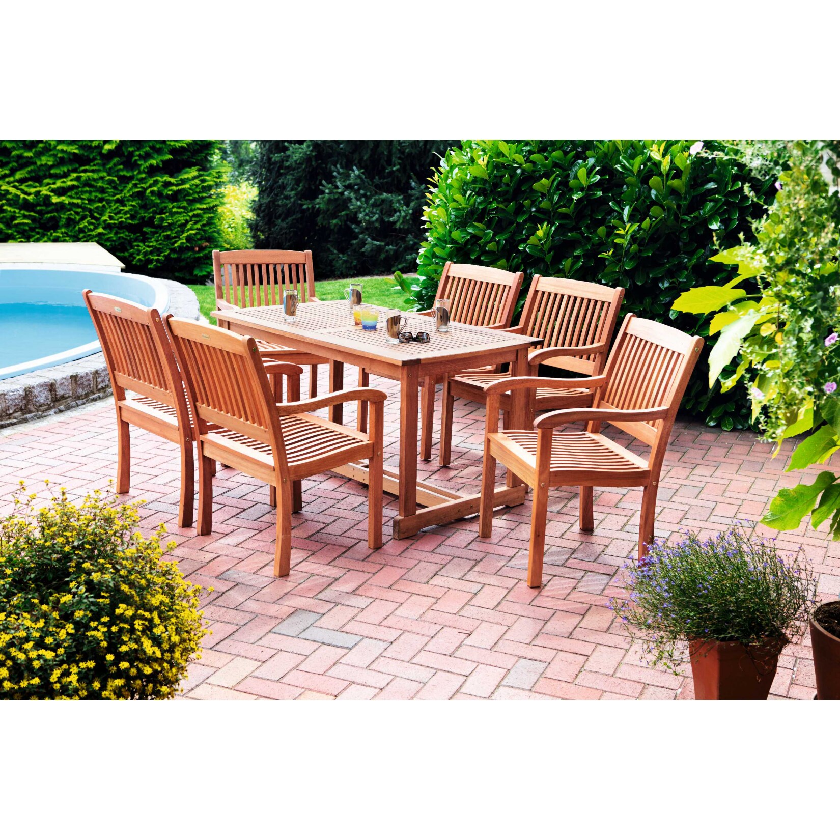 Merxx Tischgruppe Maracaibo III, 7tlg. - Bild 1