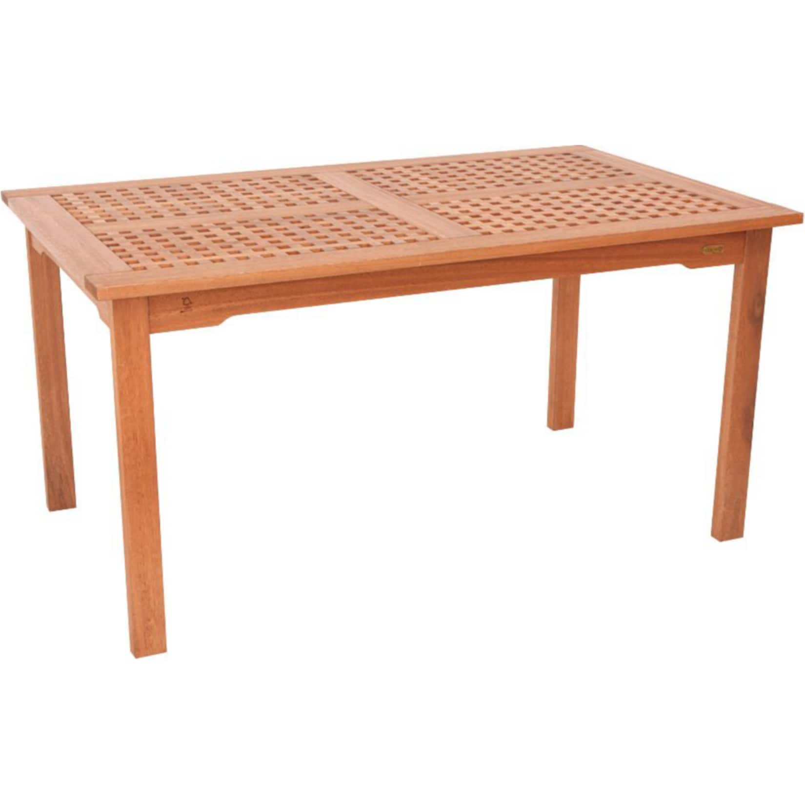 Merxx Gartentisch Lima aus Eukalyptusholz, 147 x 90 cm - Bild 1