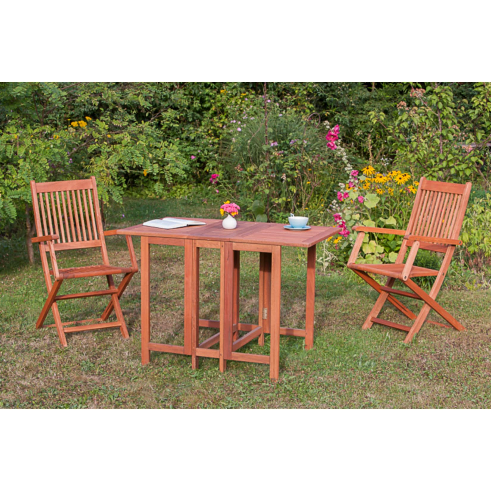 Merxx Tischgruppe Rio III, 3tlg. eckig - Bild 1