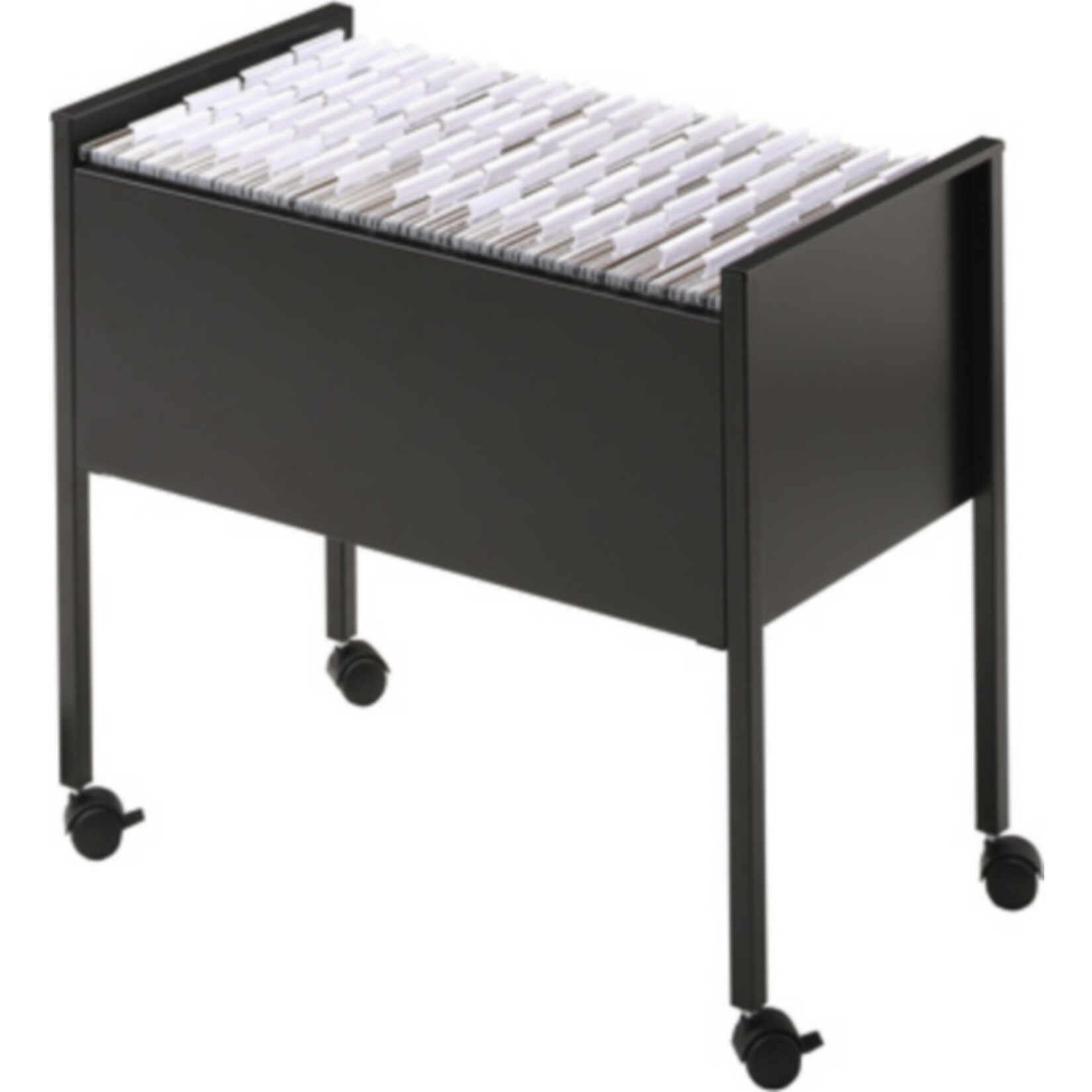 Durable Hängemappenwagen ECONOMY 80 A4 – schwarz | 08710968312719