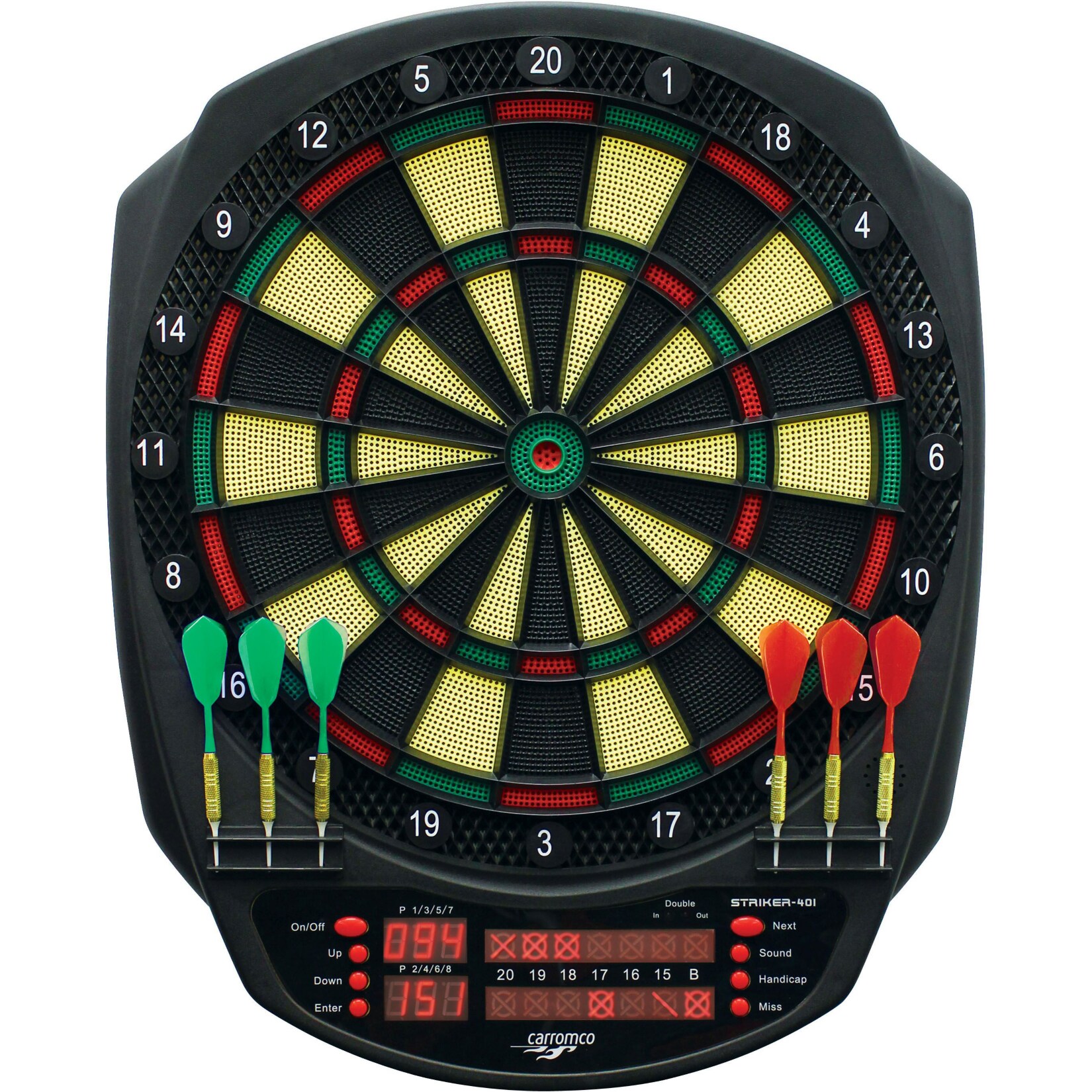 Carromco Elektronik Dartboard Striker 401 | 04011796924452