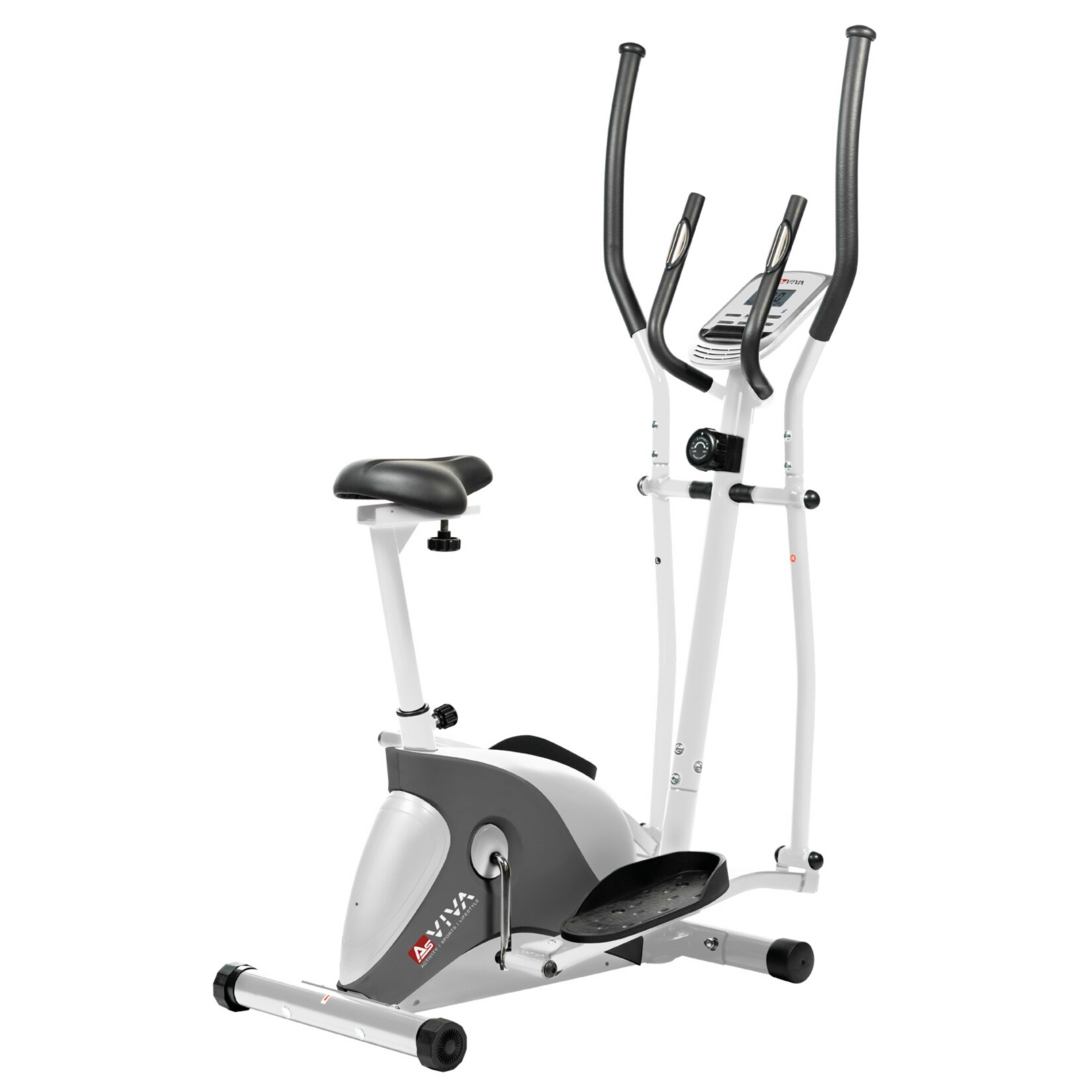AsVIVA Crosstrainer & Heimtrainer C16 Bluetooth 2 in 1 Cardio white | 04260068991399