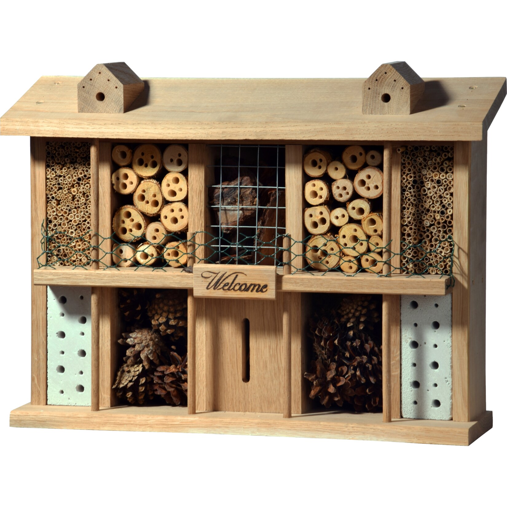 Luxus-Insektenhotels „Landsitz Superior“ Eichenholz-Insektenhotel | 04055894226254