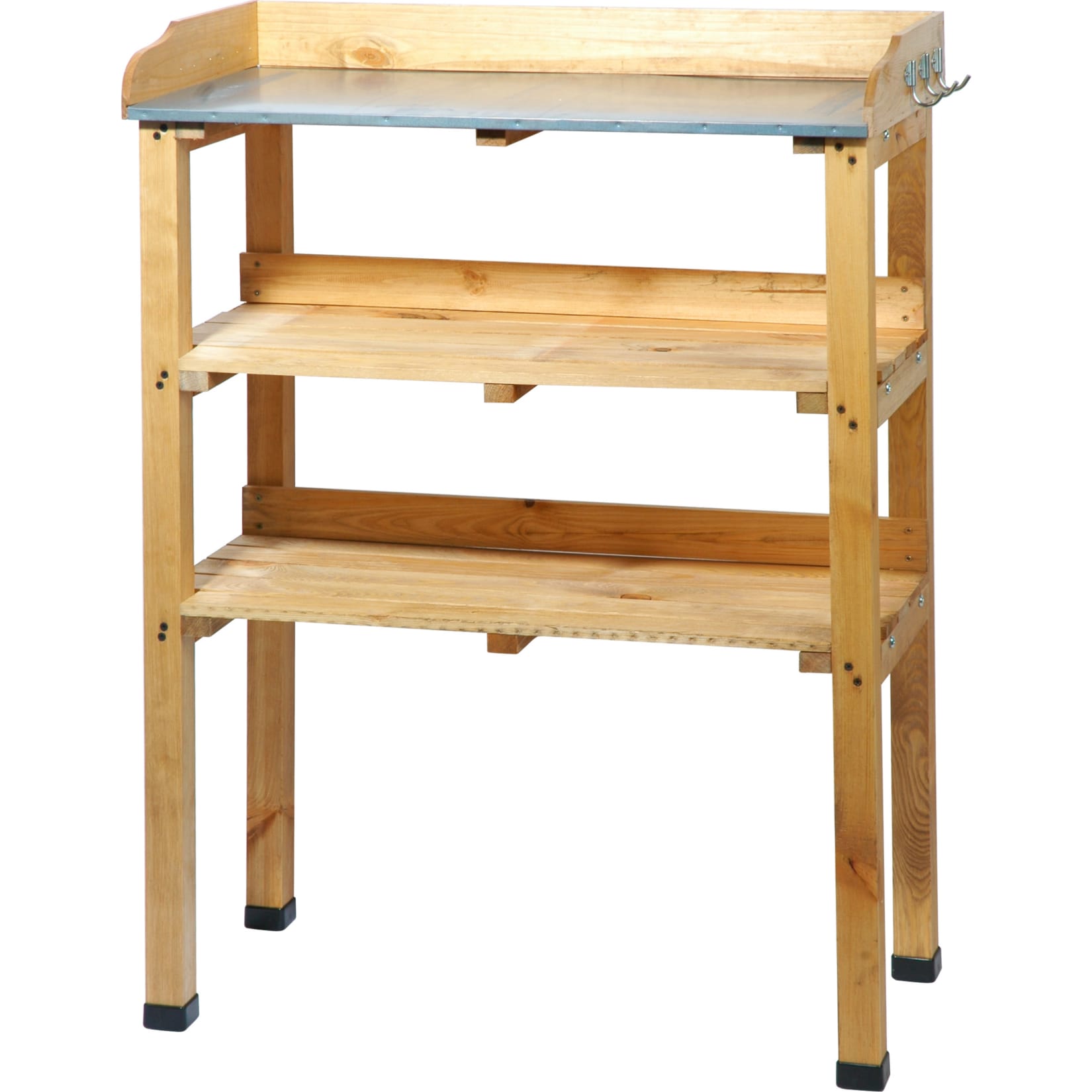 Dobar 29150 Pflanztisch aus impr&auml;gniertem Kiefernholz, 76 x 37 x 102 cm - Bild 1